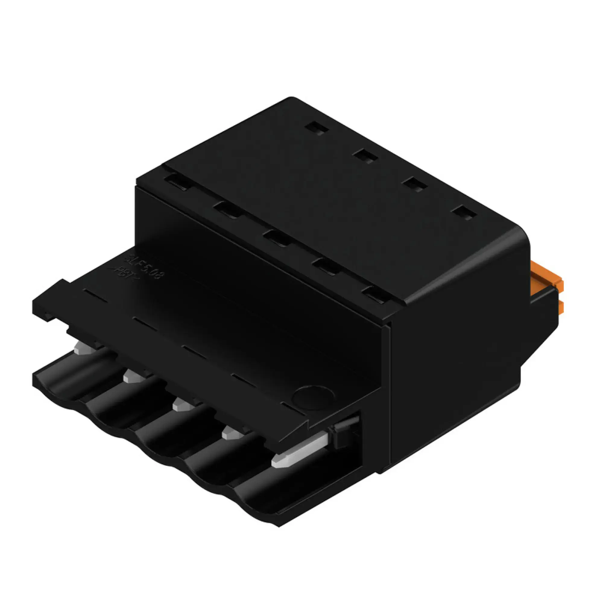 Weidmüller 1335610000 PCB connector (wire connection), 320 V, 25.9 A, Pitch in mm: 5.08, 3.31 mm², Number of poles: 5, PUSH IN with actuator, Box (img_001) Weidmüller 1335610000 PCB connector (wire connection), 320 V, 25.9 A, Pitch in mm: 5.08, 3.31 mm², Number of poles: 5, PUSH IN with actuator, Box (img_001)