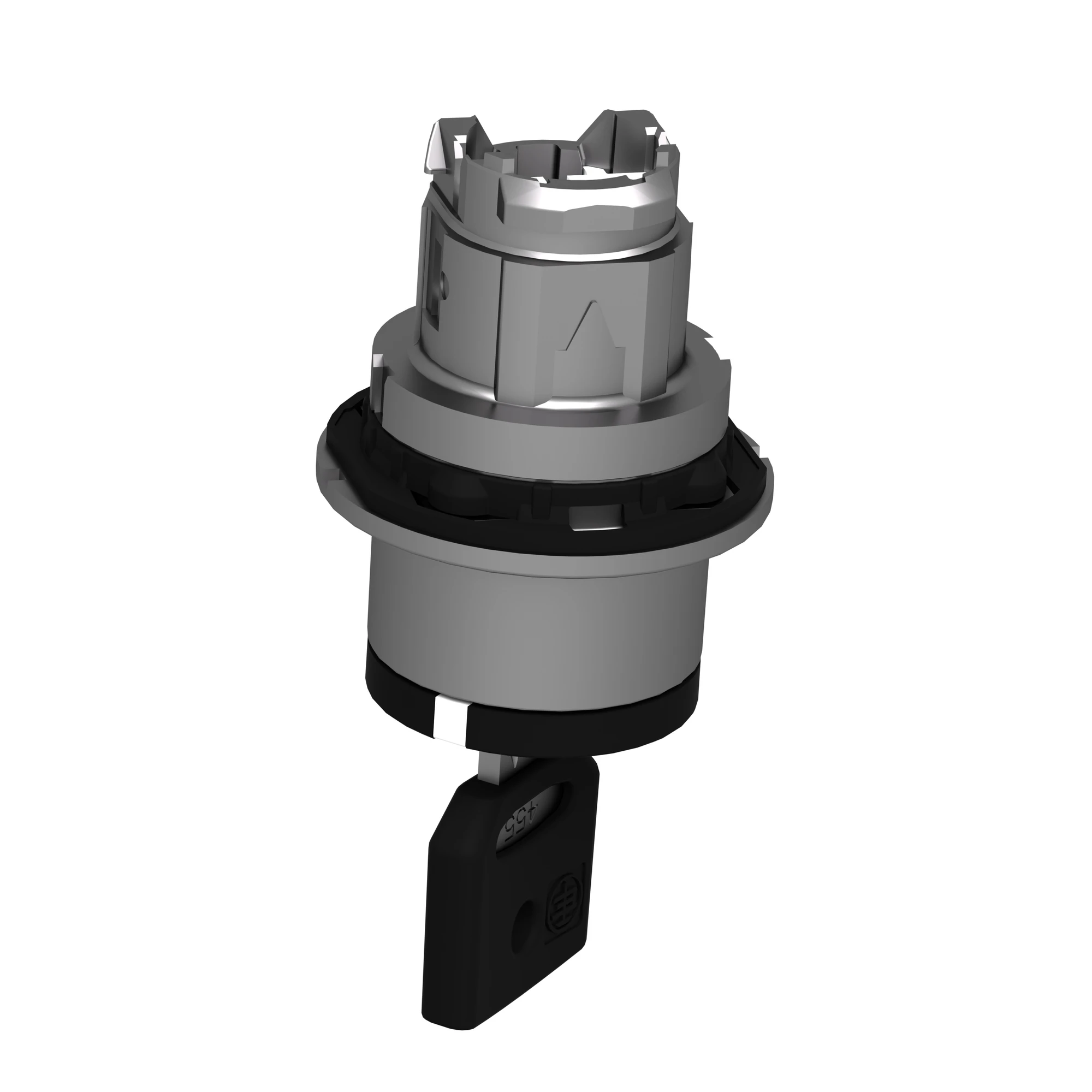 Schneider Electric ZB4FG2 Key switch, front element, Harmony XB4F, metal, 30mm, black, 2 positions, latching (img_007)