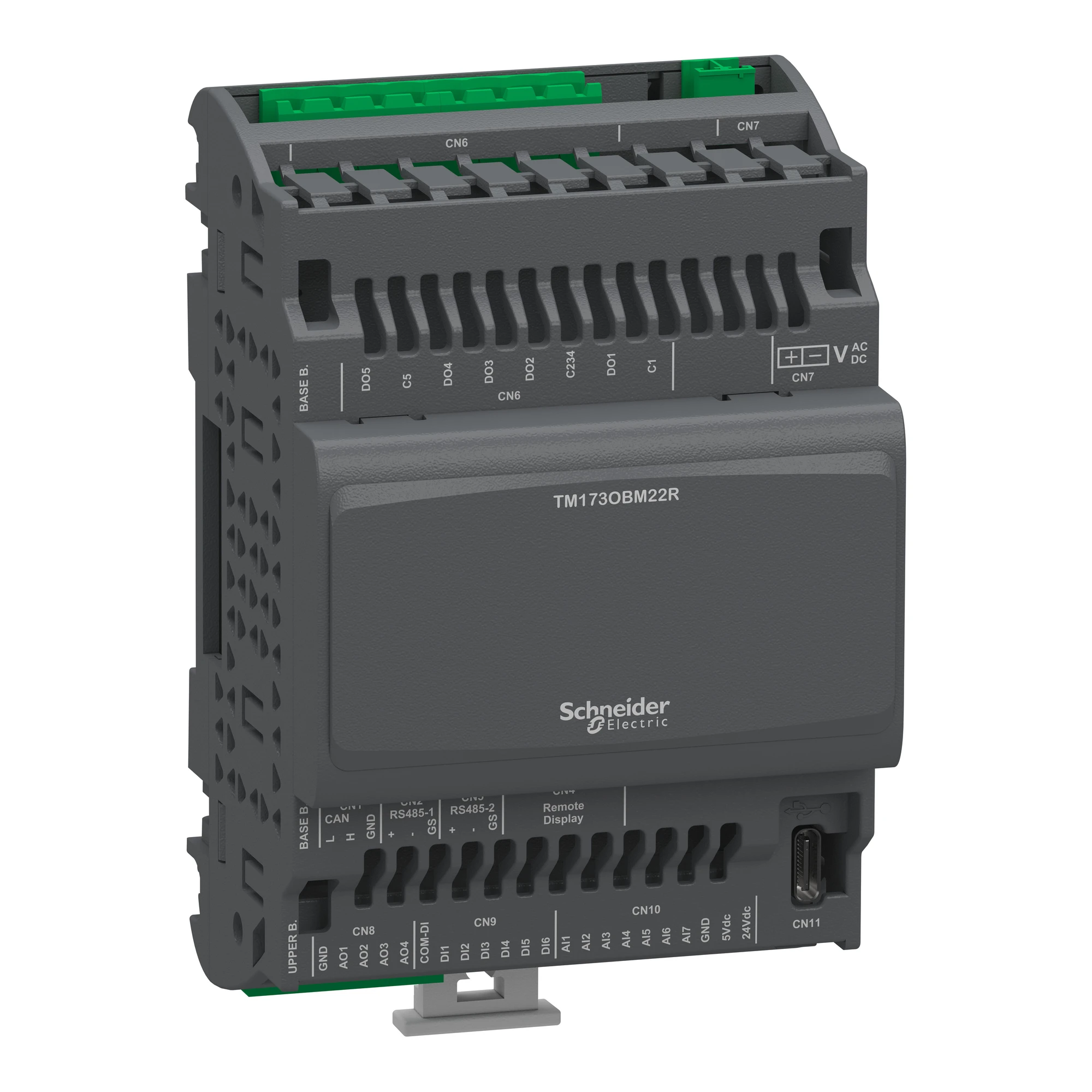 Schneider Electric TM173OBM22R SPS-Steuerung, Modicon M173, Optimized ohne Display, 22 E/A, 2 CAN, 24 VAC/DC (img_001)