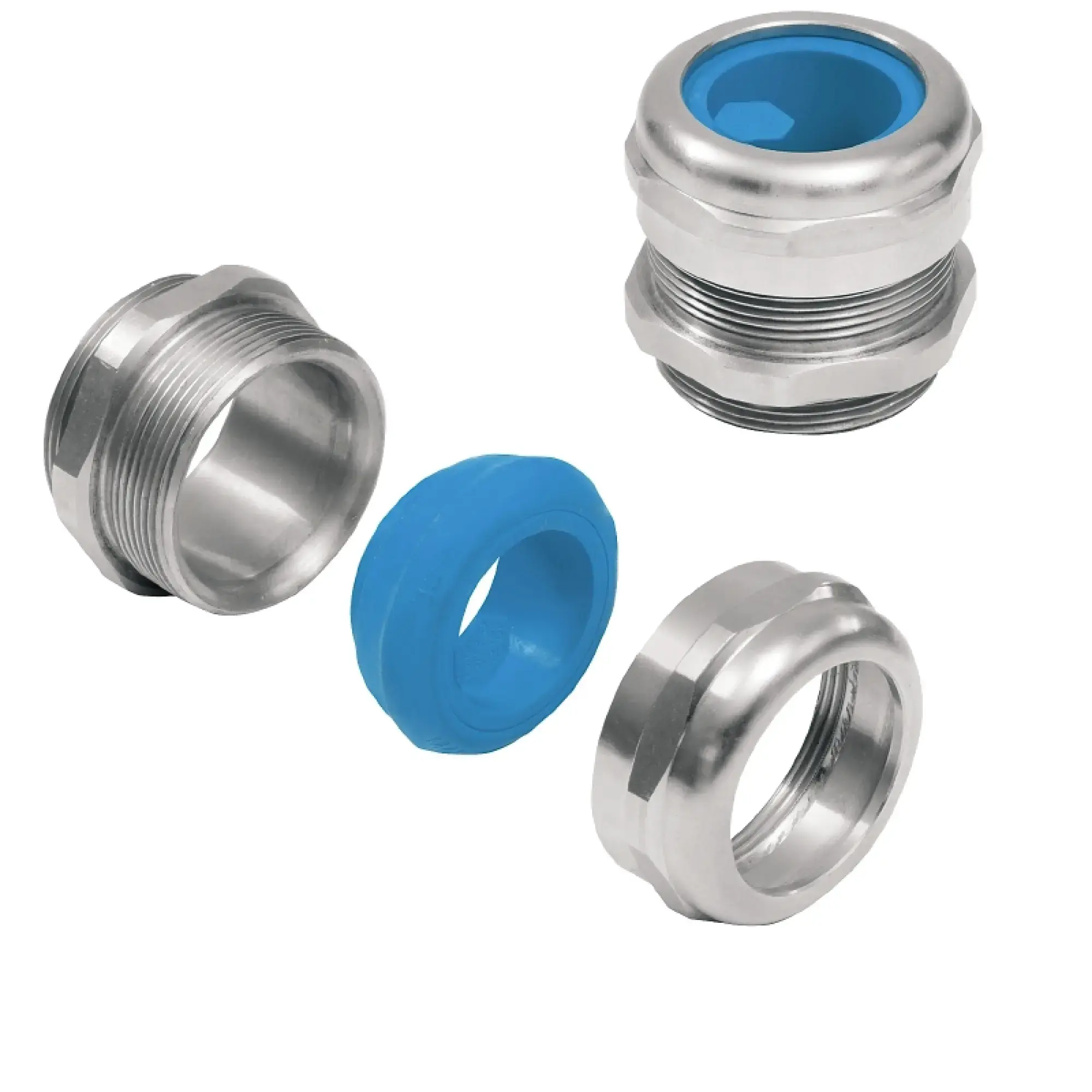 Weidmüller 1193590000 Cable gland (metal), Accessories, M 40, 8 mm, Stainless steel 1.4305 (303) (img_001)