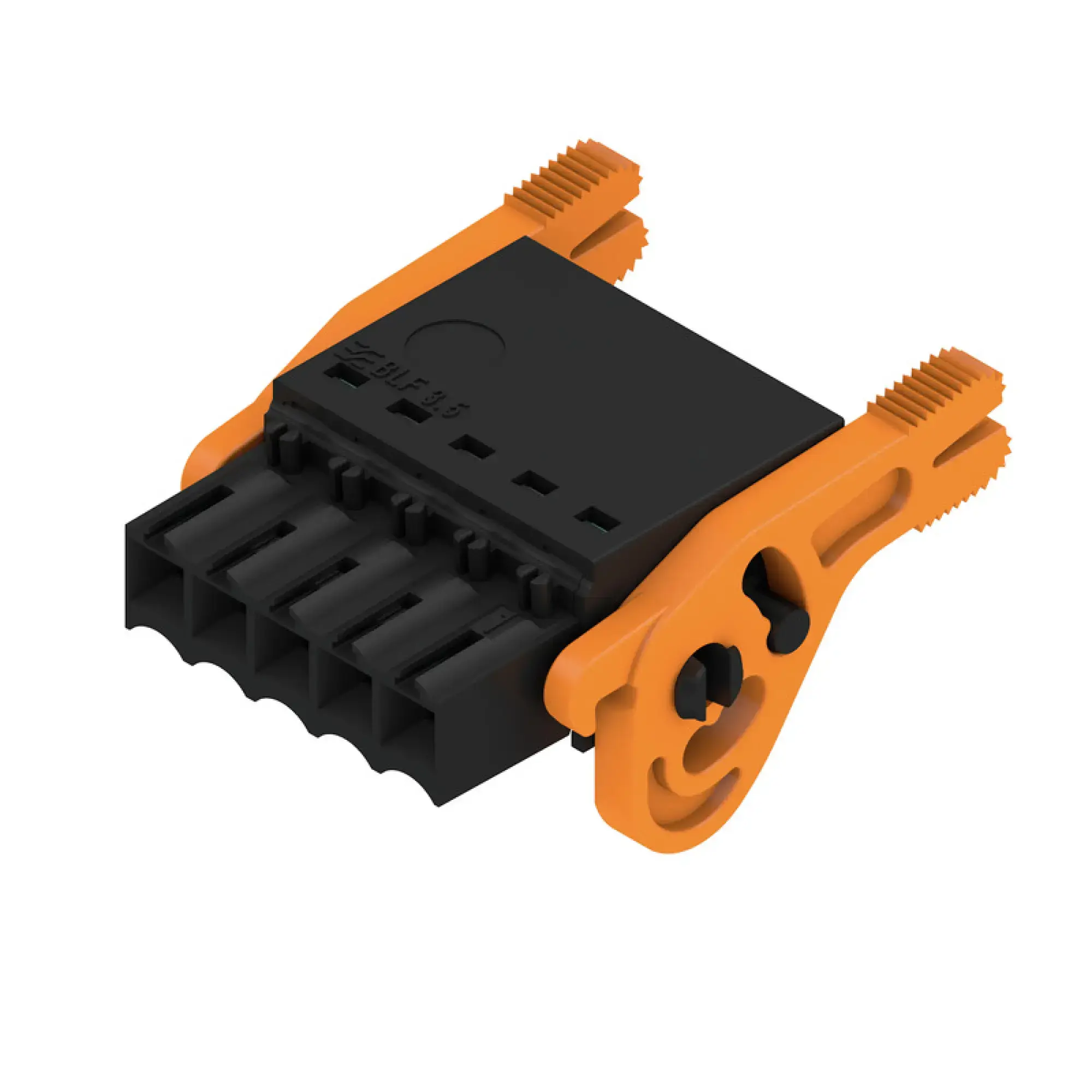 Weidmüller 2459870000 PCB connector (wire connection), 160 V, 17.5 A, Pitch in mm: 3.50, 1.5 mm², Number of poles: 5, PUSH IN with actuator, Box (img_001)