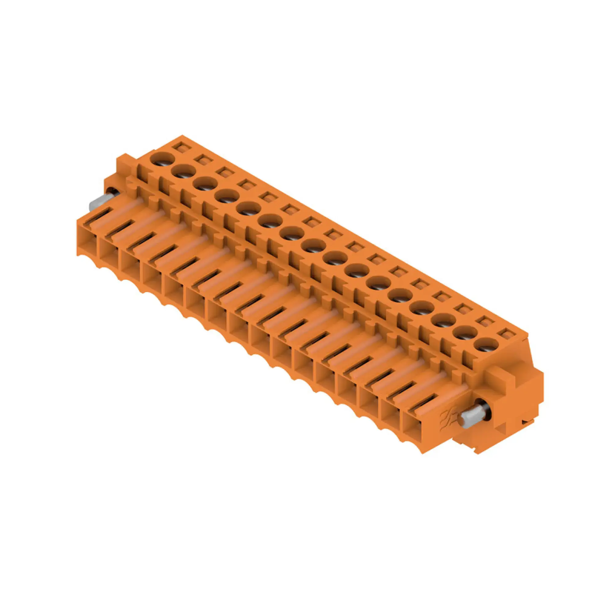 Weidmüller 1606780000 PCB connector (wire connection), 160 V, 17 A, Pitch in mm: 3.50, 1.5 mm², Number of poles: 16, Clamping yoke connection, Box (img_001)