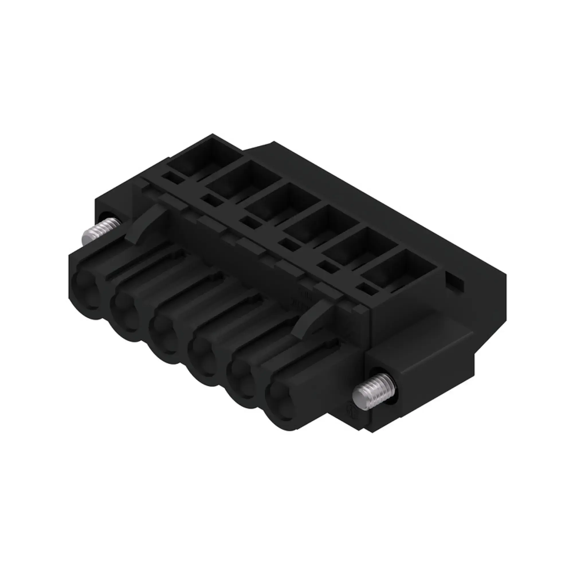 Weidmüller 1950080000 PCB connector (wire connection), 320 V, 23 A, Pitch in mm: 5.08, 4 mm², Number of poles: 6, Clamping yoke connection, Box (img_001) Weidmüller 1950080000 PCB connector (wire connection), 320 V, 23 A, Pitch in mm: 5.08, 4 mm², Number of poles: 6, Clamping yoke connection, Box (img_001)