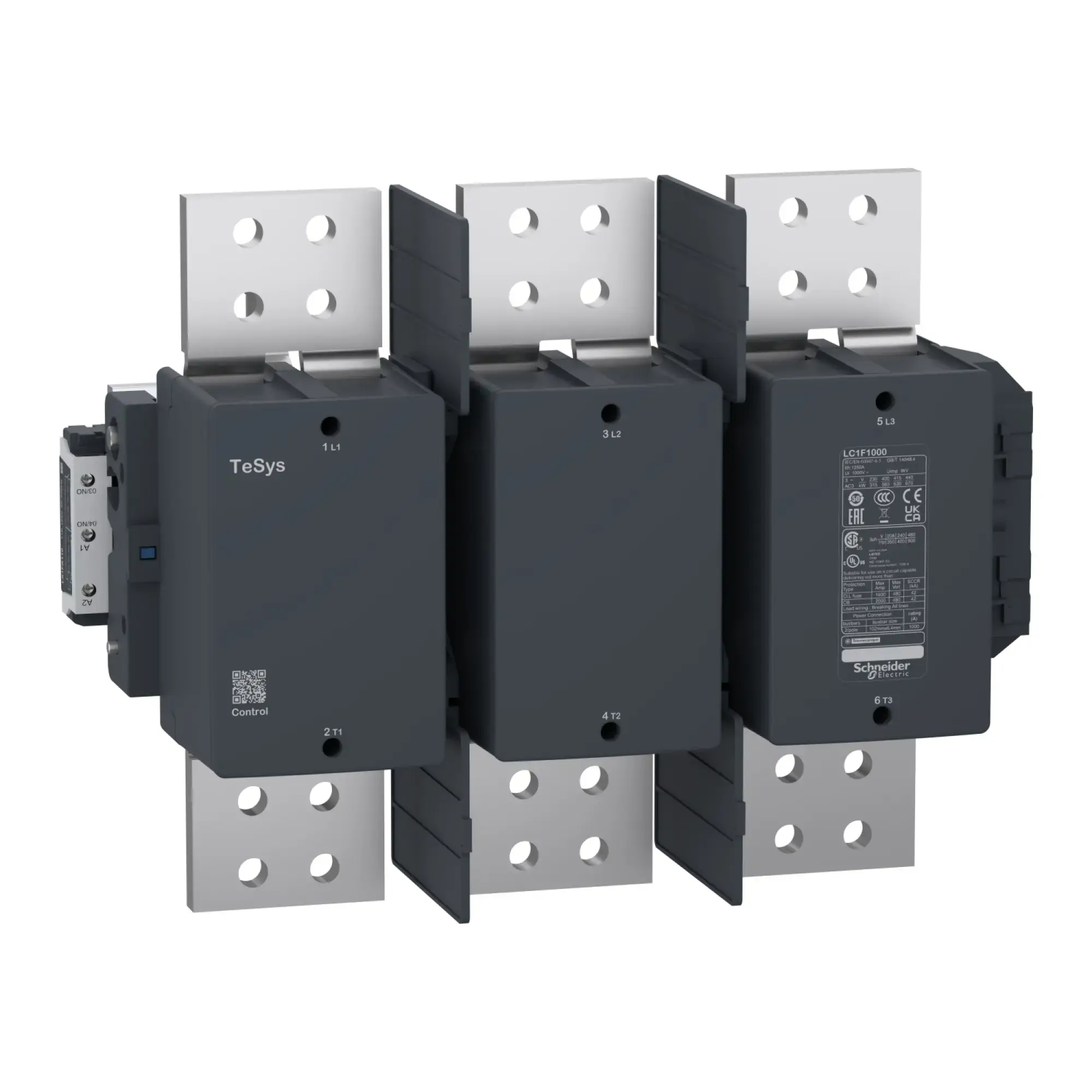 Schneider Electric LC1F1000M7 Power contactor, 3p, 1000A/AC3, 220V50/60Hz (img_002)