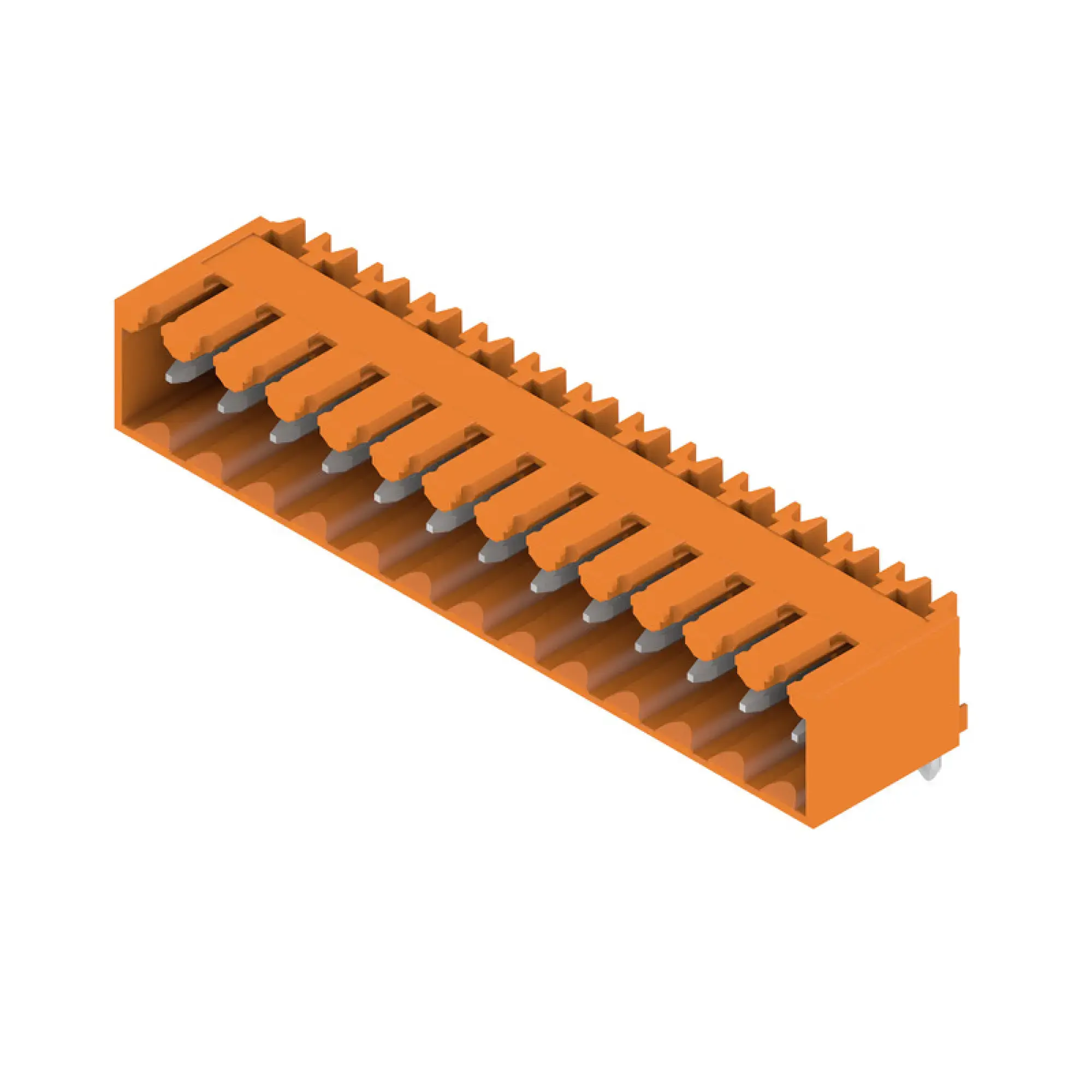 Weidmüller 1605180000 PCB connector (board connection), 160 V, 17 A, Pitch in mm: 3.50, Number of poles: 13, THT solder connection, Box (img_001)