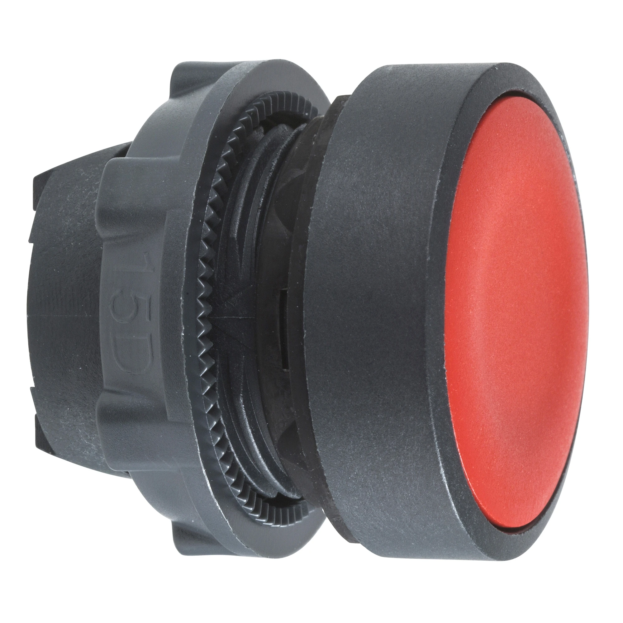 Schneider Electric ZB5AH04 Push-button, front element, Harmony XB5, plastic, 22mm, red, unmarked (img_001)