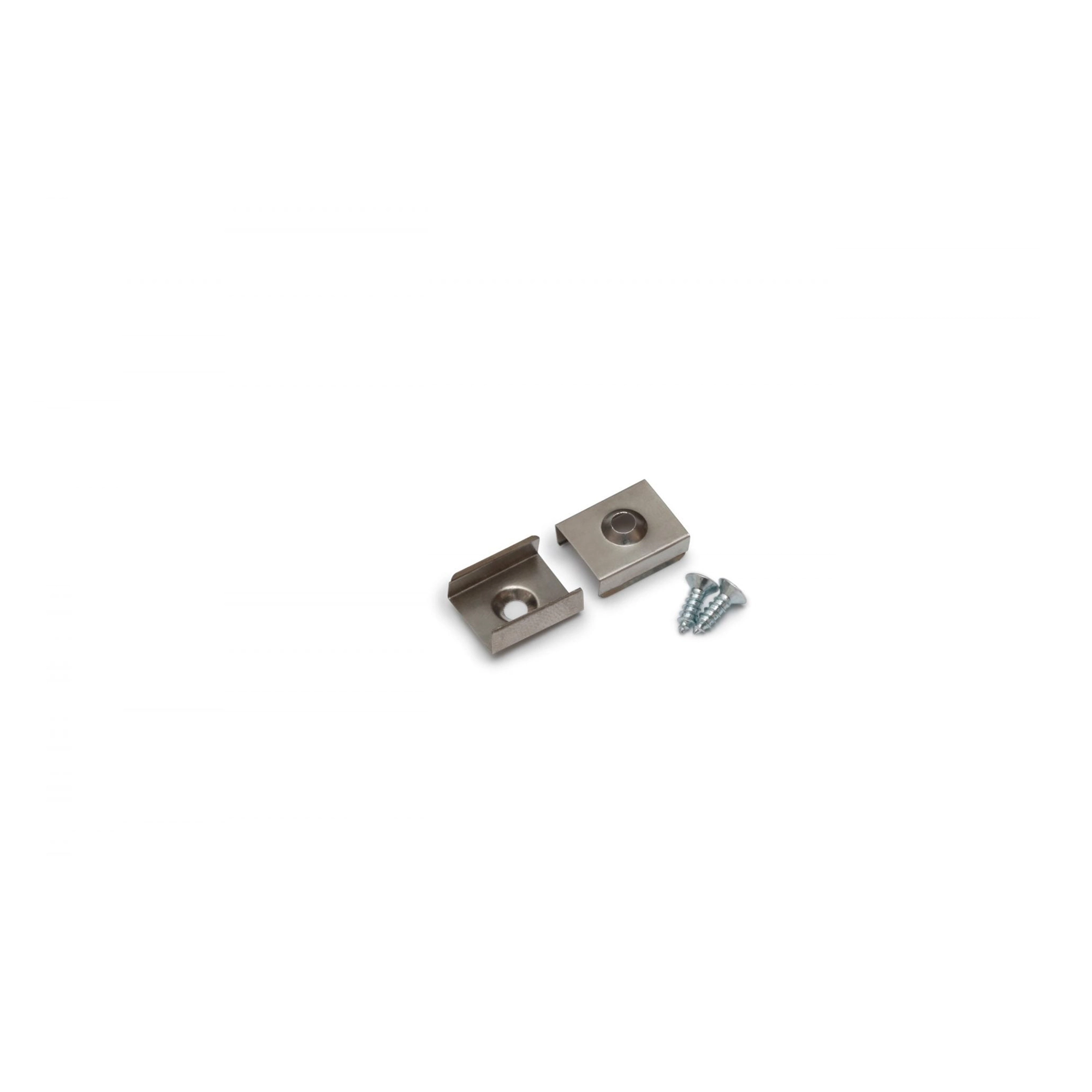 WSU Lights Fixing clamp grey Smart 10mm + Mounting Smart 10mm (20 Piece)