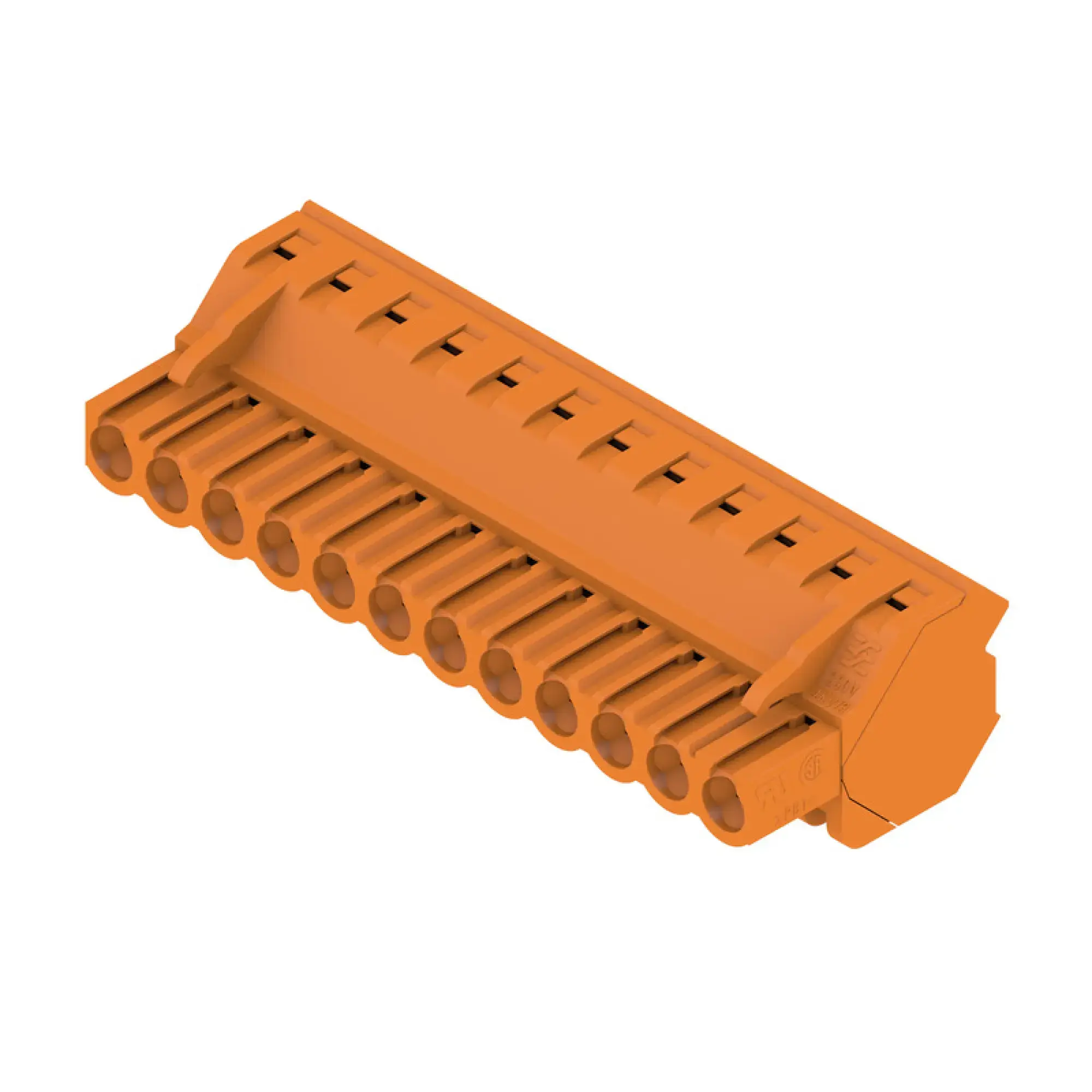 Weidmüller 1946350000 PCB connector (wire connection), 320 V, 17.5 A, Pitch in mm: 5.08, 4 mm², Number of poles: 12, Clamping yoke connection, Box (img_001) Weidmüller 1946350000 PCB connector (wire connection), 320 V, 17.5 A, Pitch in mm: 5.08, 4 mm², Number of poles: 12, Clamping yoke connection, Box (img_001)