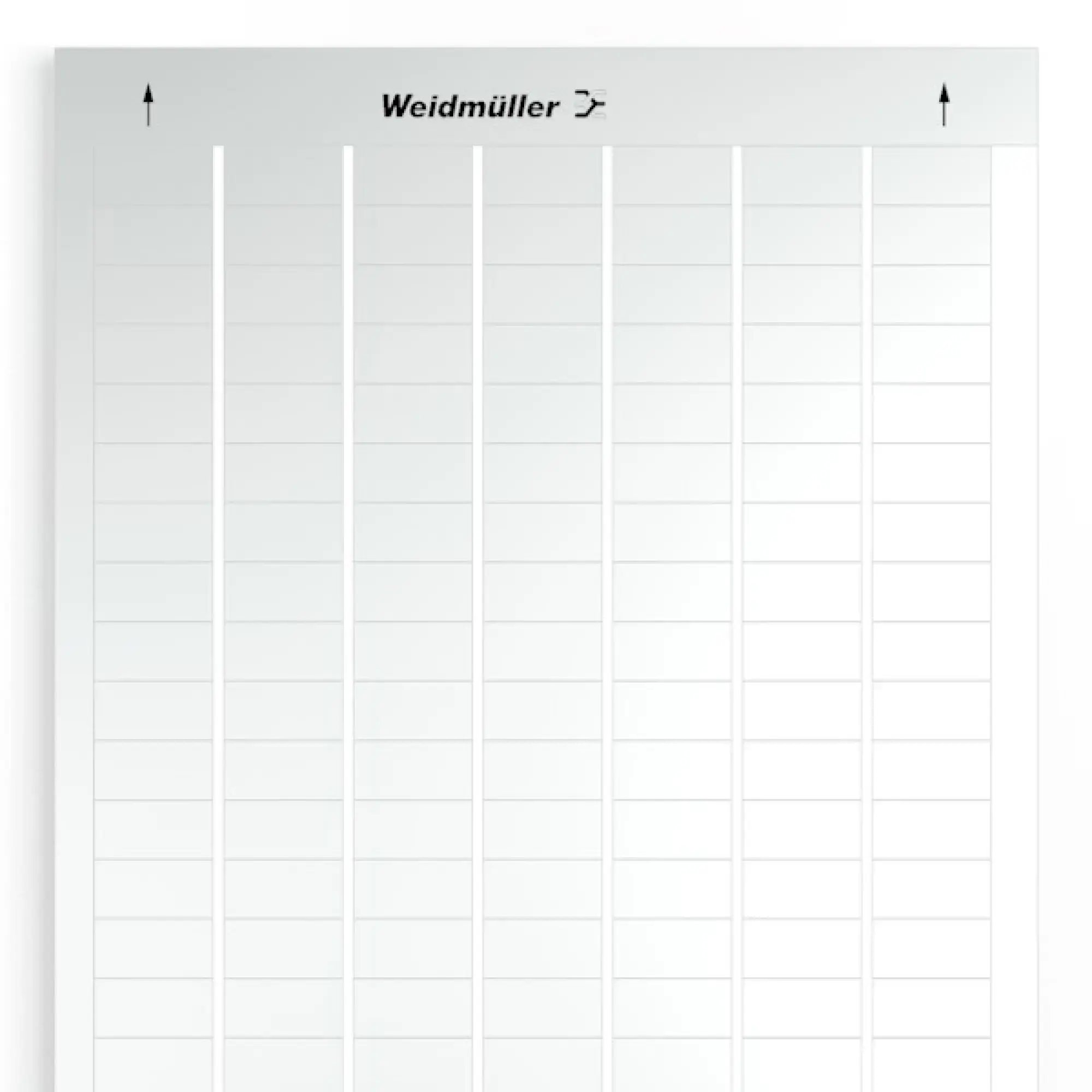 Weidmüller 1686390001 Device marking, Width: 25.4 mm, Polyester, PVC-free, silver, Operating temperature range: -40...150 °C (img_001) Weidmüller 1686390001 Device marking, Width: 25.4 mm, Polyester, PVC-free, silver, Operating temperature range: -40...150 °C (img_001)