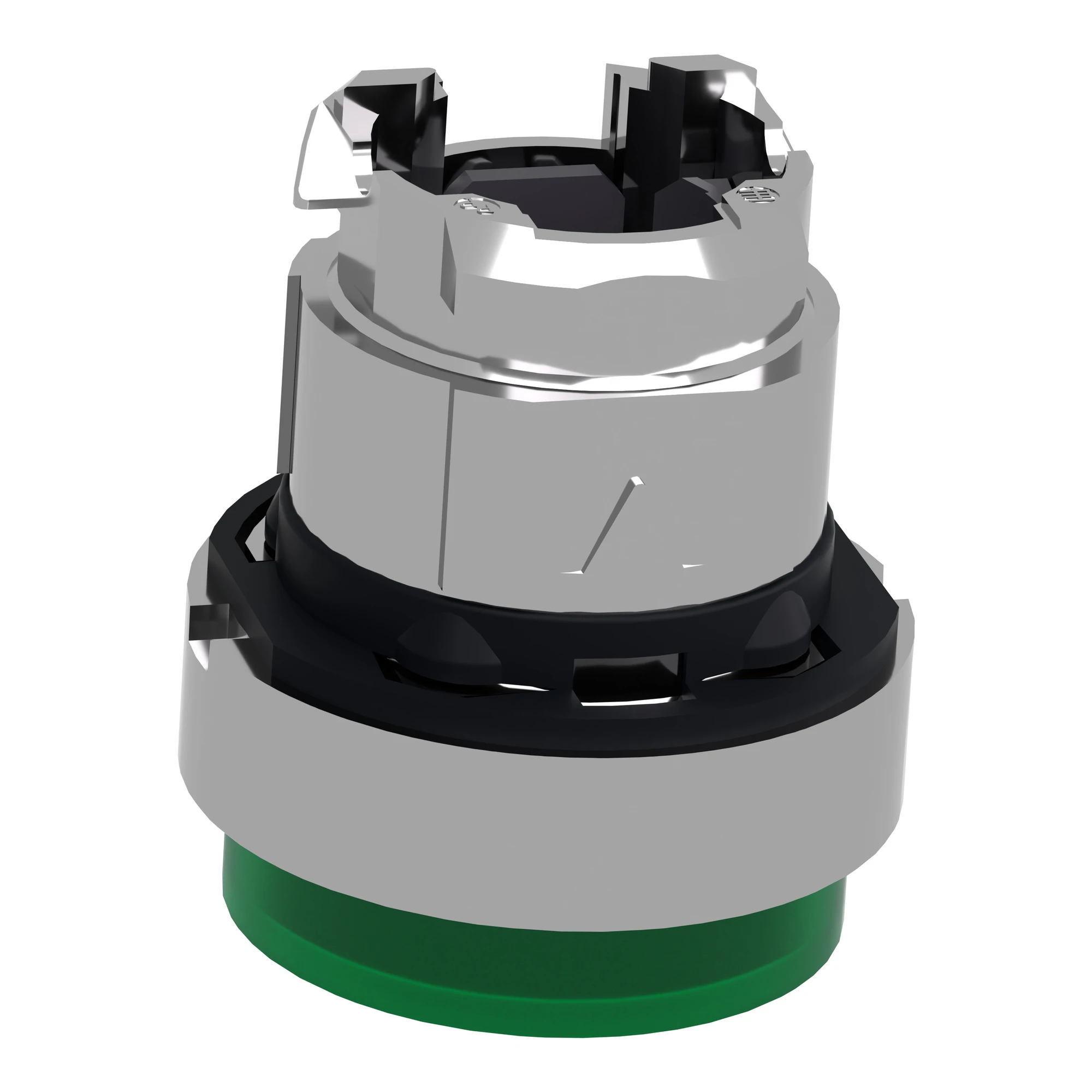 Schneider Electric ZB4BH33 Illuminated pushbutton, front element, Harmony XB4, metal, 22mm, green, protruding, for universal LED, latching (img_007) Schneider Electric ZB4BH33 Illuminated pushbutton, front element, Harmony XB4, metal, 22mm, green, protruding, for universal LED, latching (img_007)