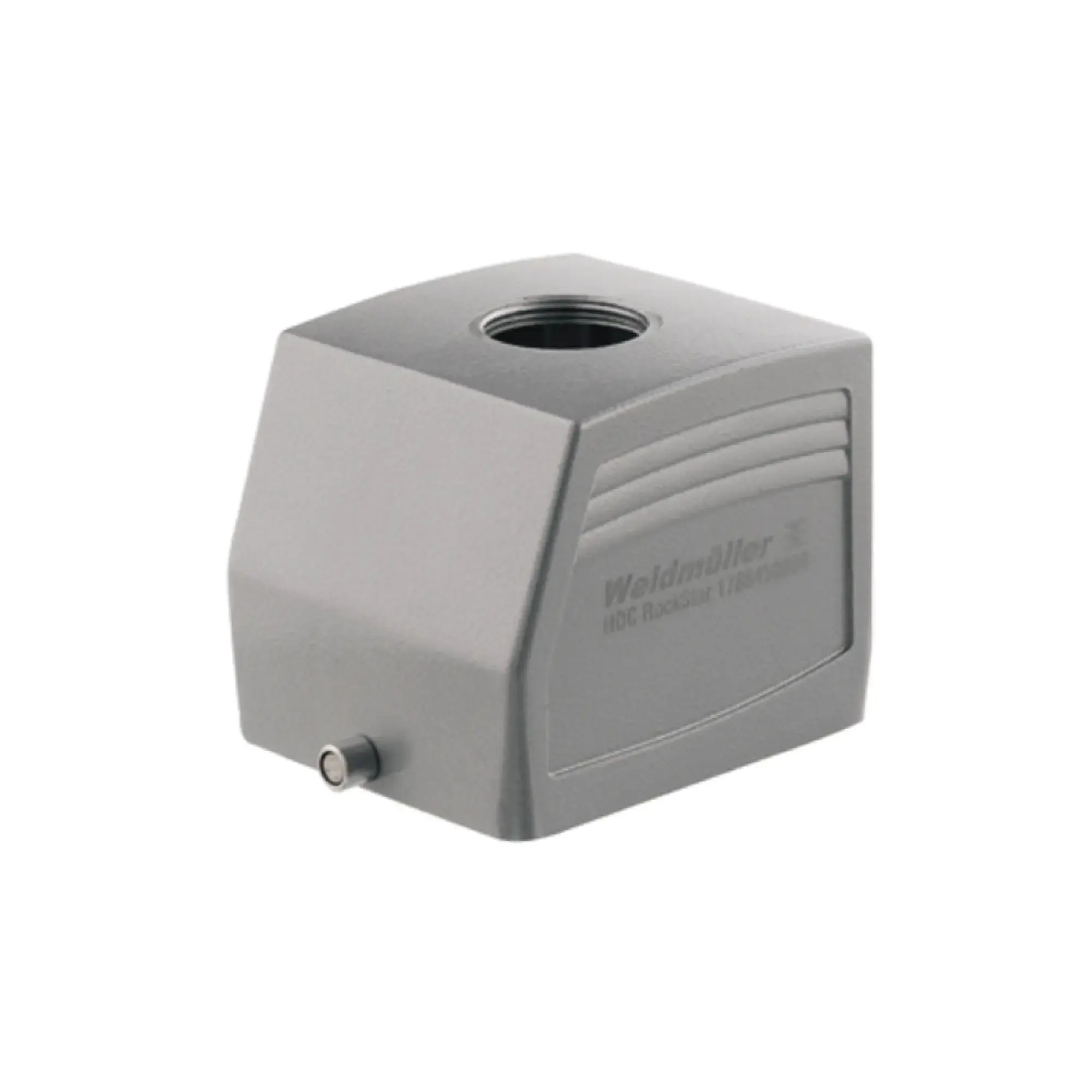 Weidmüller 1788450000 Housing (industry plug-in connectors), Cable entry from top, Plug housing, End-locking clamp, lower side, Size: 10, IP65 (in plugged condition) (img_001)