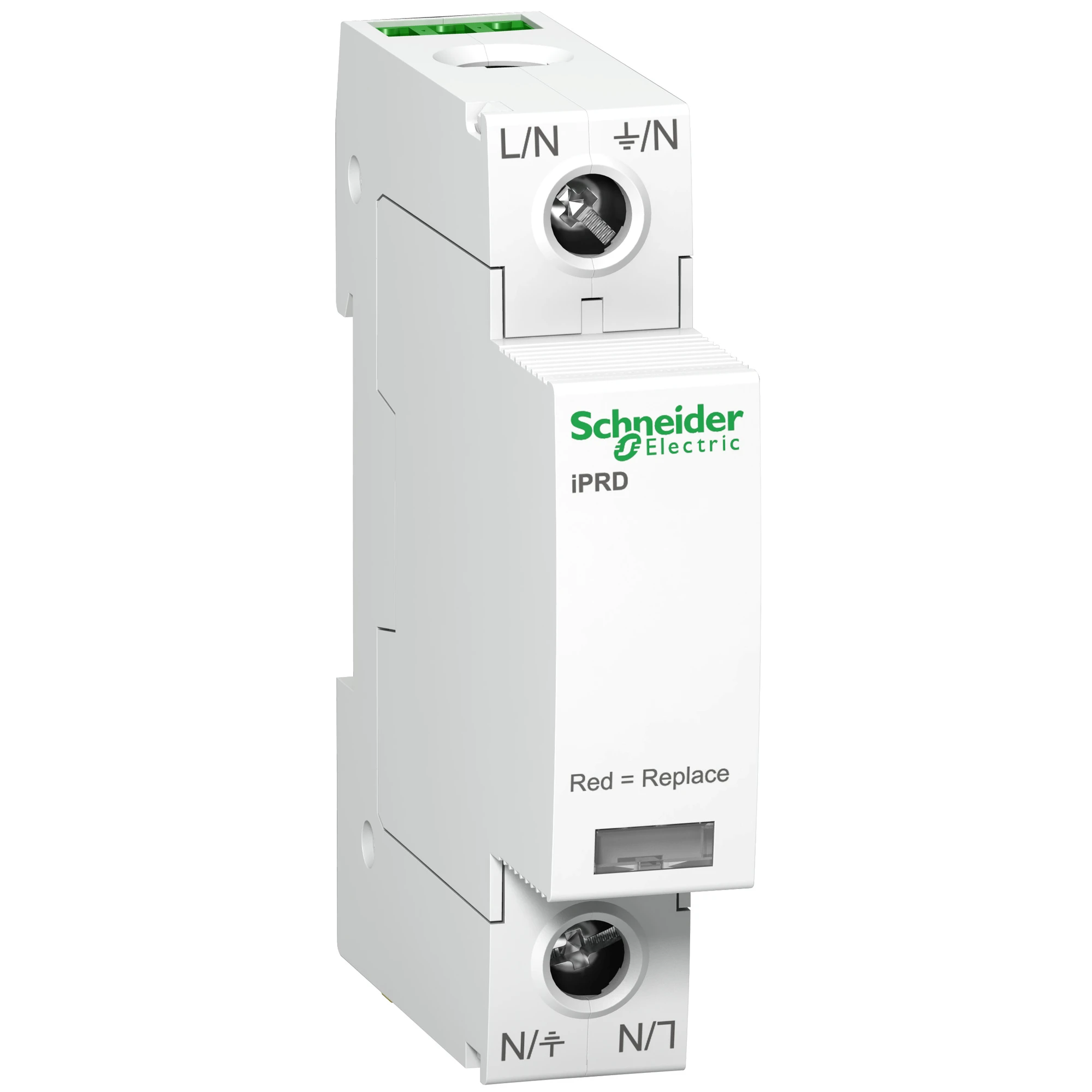 Schneider Electric A9L65101 Surge Protection iPRD65r, Type 2, Pluggable Protection Modules, 1P, Imax 65kA (img_001) Schneider Electric A9L65101 Surge Protection iPRD65r, Type 2, Pluggable Protection Modules, 1P, Imax 65kA (img_001)