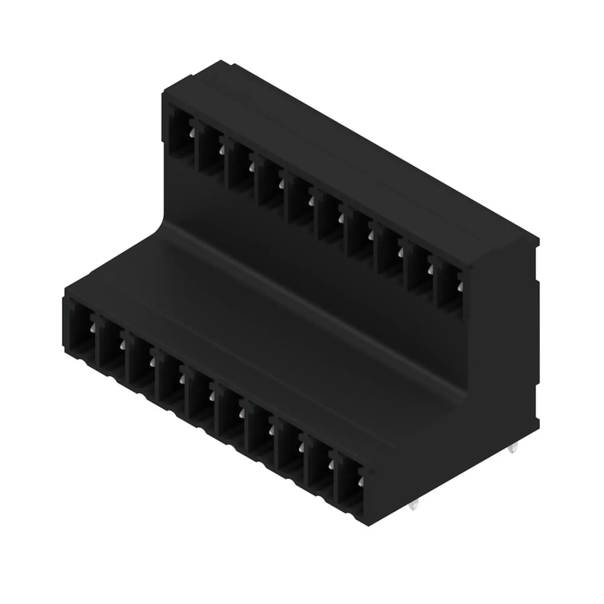 Weidmüller 1033580000 PCB connector (board connection), 160 V, 17.5 A, Pitch in mm: 3.81, Number of poles: 20, THT/THR solder connection, Box (img_001)