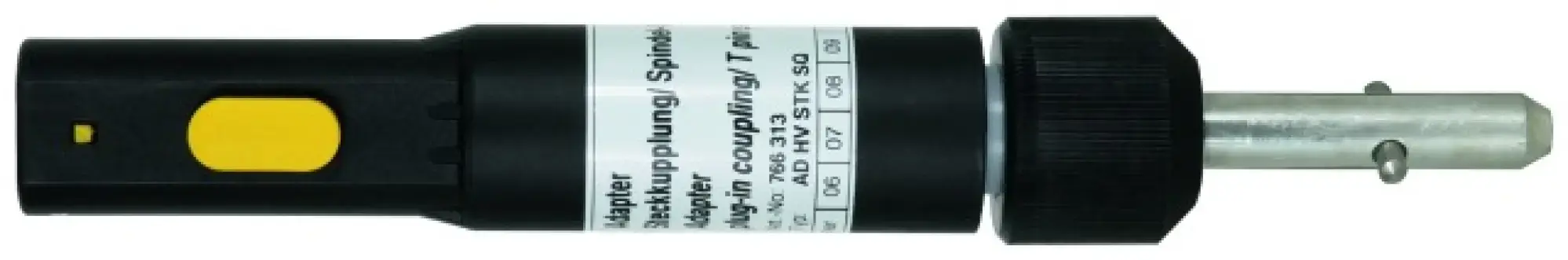 Dehn 766313 Adapter f. extension handle with STK f. shaft / T pin (img_001) Dehn 766313 Adapter f. extension handle with STK f. shaft / T pin (img_001)