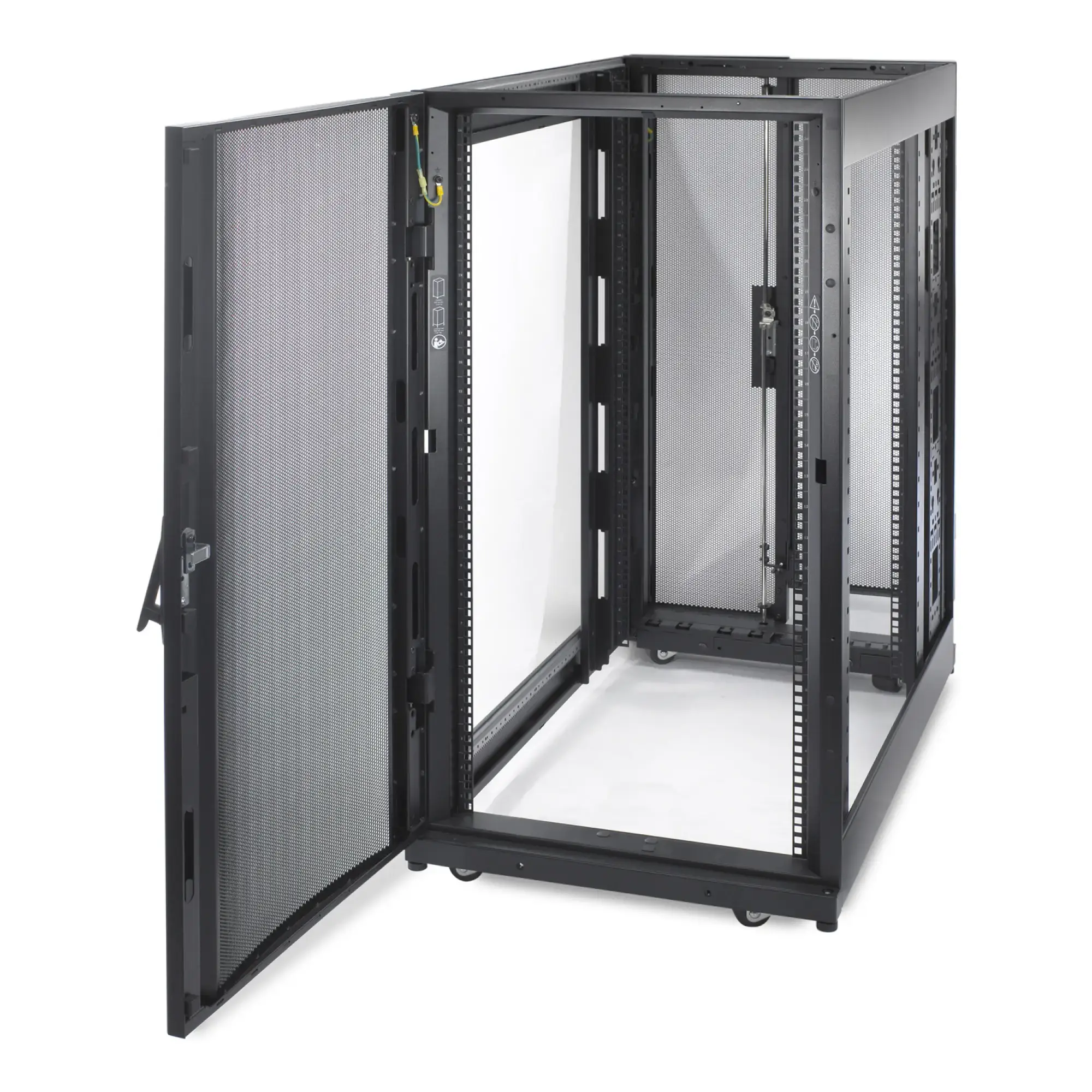 APC AR3104 APC NetShelter SX, 24 HE Server Rack-Gehäuse, 600 mm x 1070 mm, mit schwarzen Seitenteilen (img_009) APC AR3104 APC NetShelter SX, 24 HE Server Rack-Gehäuse, 600 mm x 1070 mm, mit schwarzen Seitenteilen (img_009)