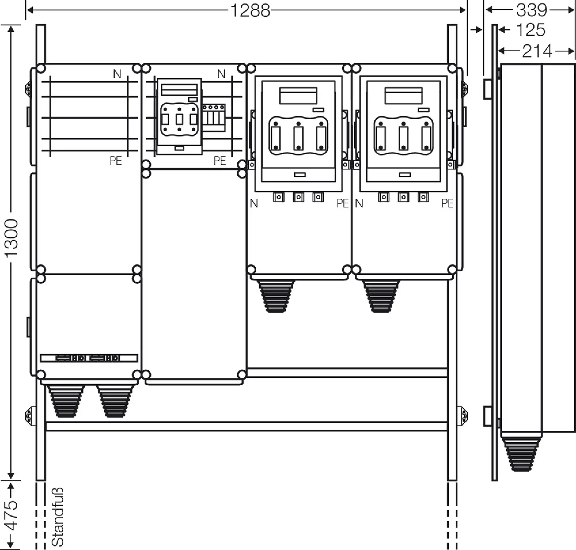 Hensel 65000164 Ladeverteiler für bis zu 2 Abgänge à 140kW Mi EV 140kW 2001 (img_003) Hensel 65000164 Ladeverteiler für bis zu 2 Abgänge à 140kW Mi EV 140kW 2001 (img_003)