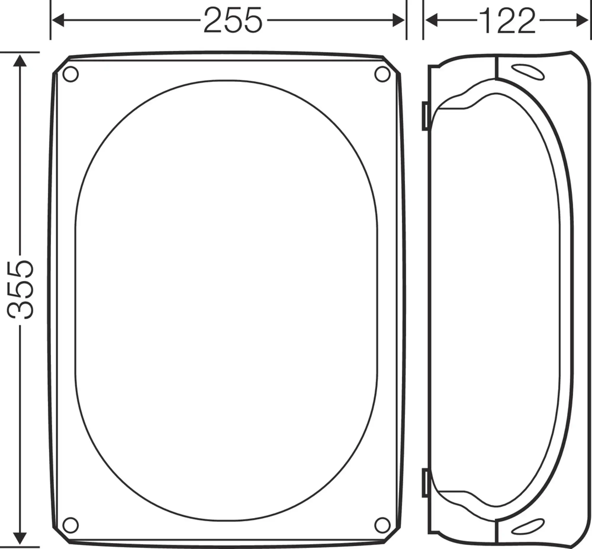 Hensel 62000096 Kabelabzweigkasten ohne Klemme Gehäusewände ohne Vorprägungen, schw. KF 5000 C (img_003) Hensel 62000096 Kabelabzweigkasten ohne Klemme Gehäusewände ohne Vorprägungen, schw. KF 5000 C (img_003)