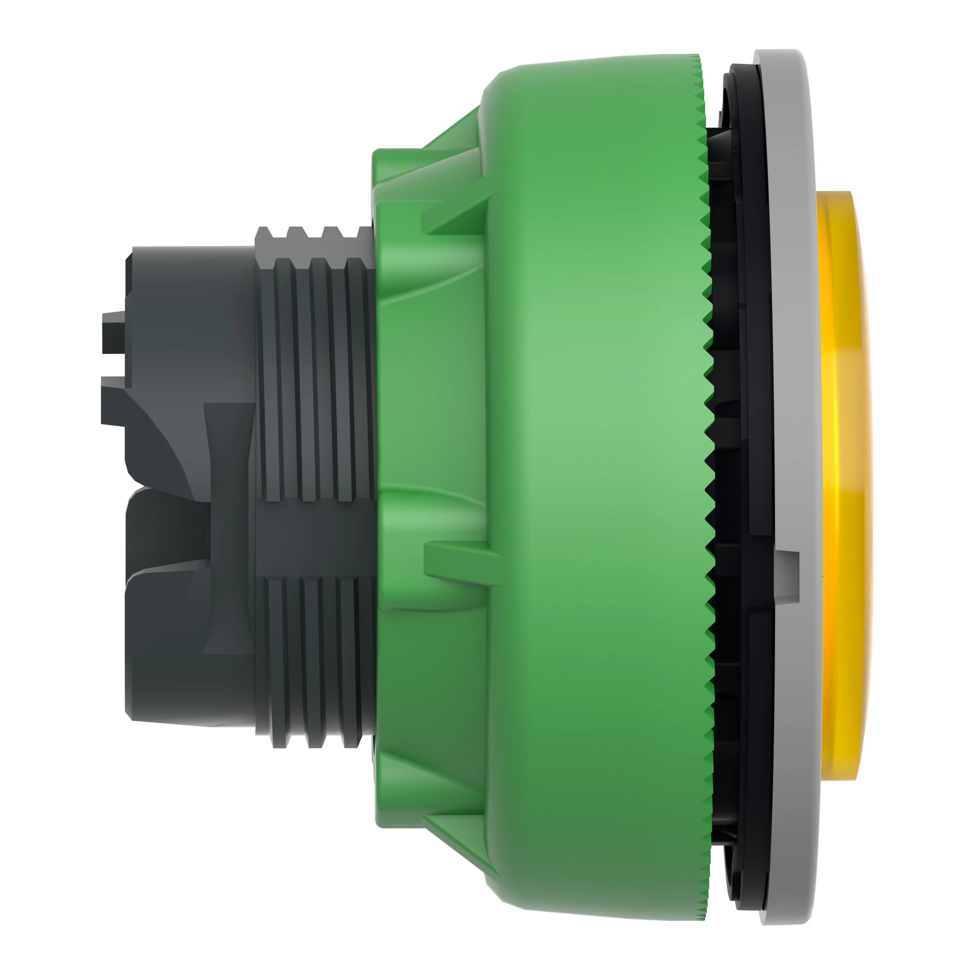 Schneider Electric ZB5FW183C0 Illuminated Pushbutton, Front Element, Harmony XB5F, Plastic, 30mm, Light Grey, Yellow, Projecting, for Universal LED (img_004) Schneider Electric ZB5FW183C0 Illuminated Pushbutton, Front Element, Harmony XB5F, Plastic, 30mm, Light Grey, Yellow, Projecting, for Universal LED (img_004)