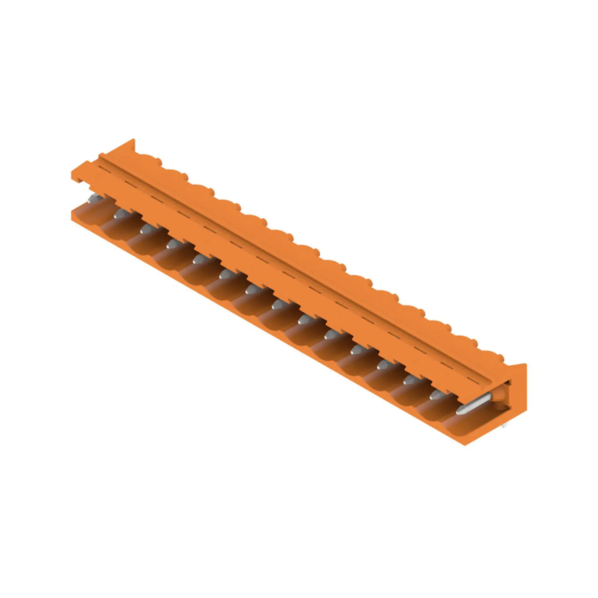 Weidmüller 1147010000 PCB connector (board connection), 320 V, 24 A, Pitch in mm: 5.08, Number of poles: 15, THT solder connection, Box (img_001)