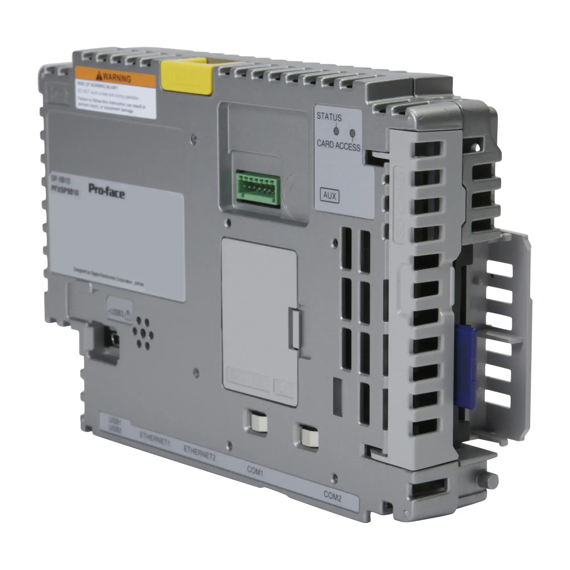 Schneider Electric PFXSP5B10 Pro-face SP5000 Power Box, 2 x Ethernet, 2 x serielle COM, USB, 2 x SD-Kartenslot, Lautsprecher- und Ton-Ausgang, Erweiterungsmodul (img_002)