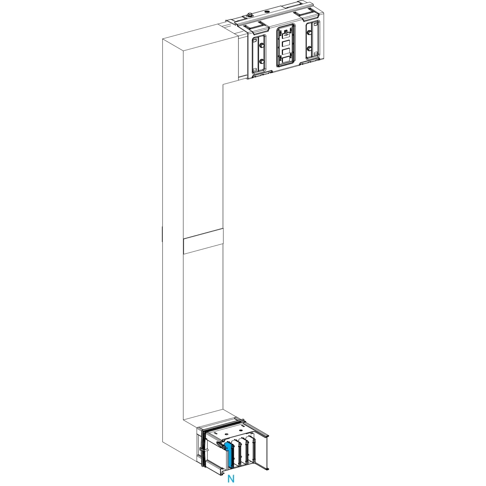 Schneider Electric KSA1000DMCK41F KSA Multi-directional change, 1000A, downward left, Firestop (img_002) Schneider Electric KSA1000DMCK41F KSA Multi-directional change, 1000A, downward left, Firestop (img_002)