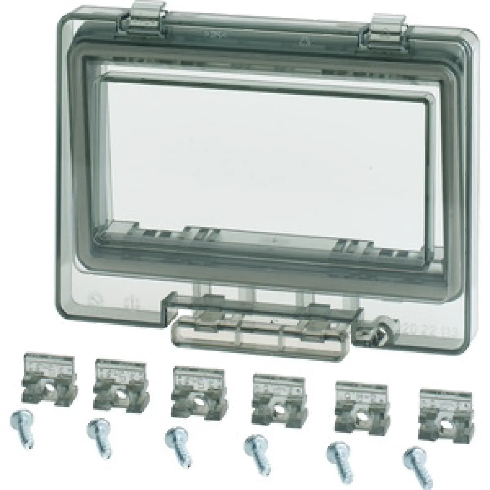 Hensel 2000060 Klappdeckel, 6 Teilungseinheiten Mi KL 6 (img_002) Hensel 2000060 Klappdeckel, 6 Teilungseinheiten Mi KL 6 (img_002)