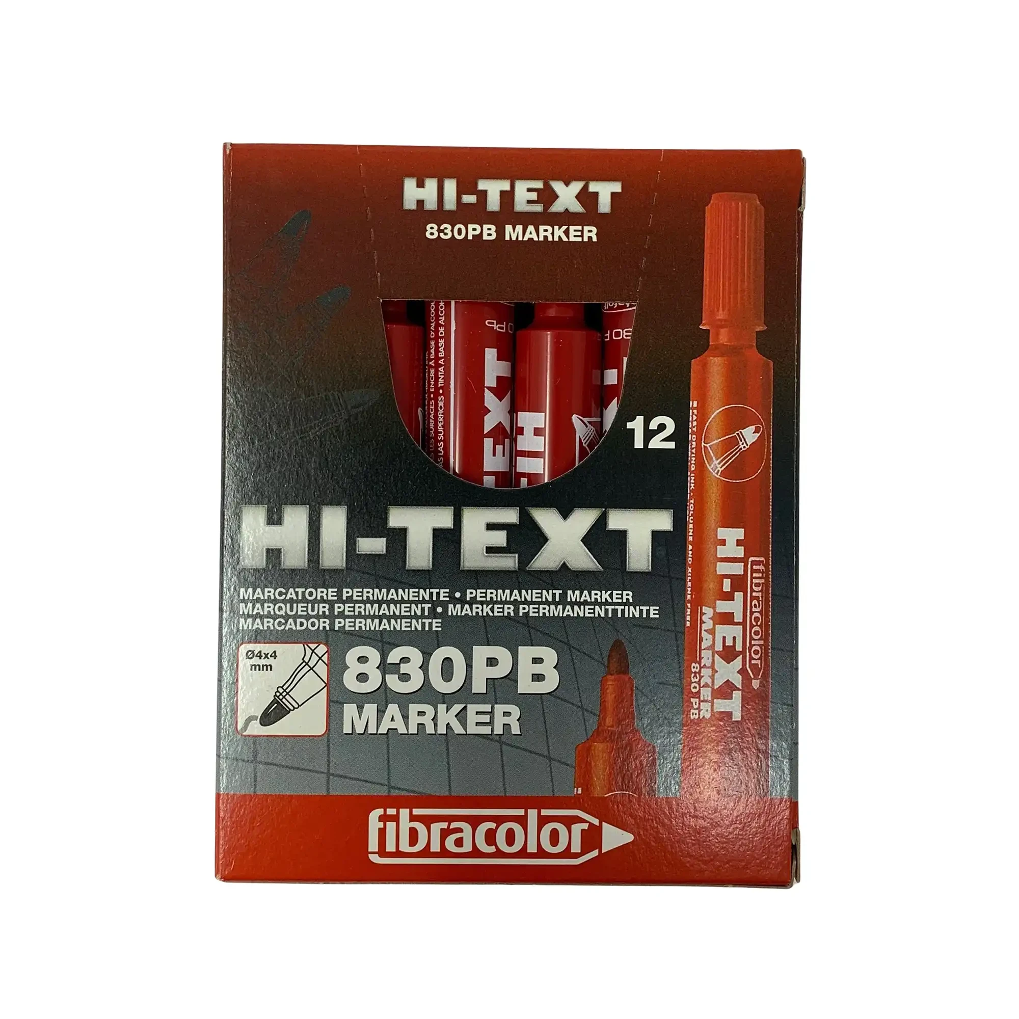 MEDID 361 Quick-drying permanent marker red (img_002) MEDID 361 Quick-drying permanent marker red (img_002)