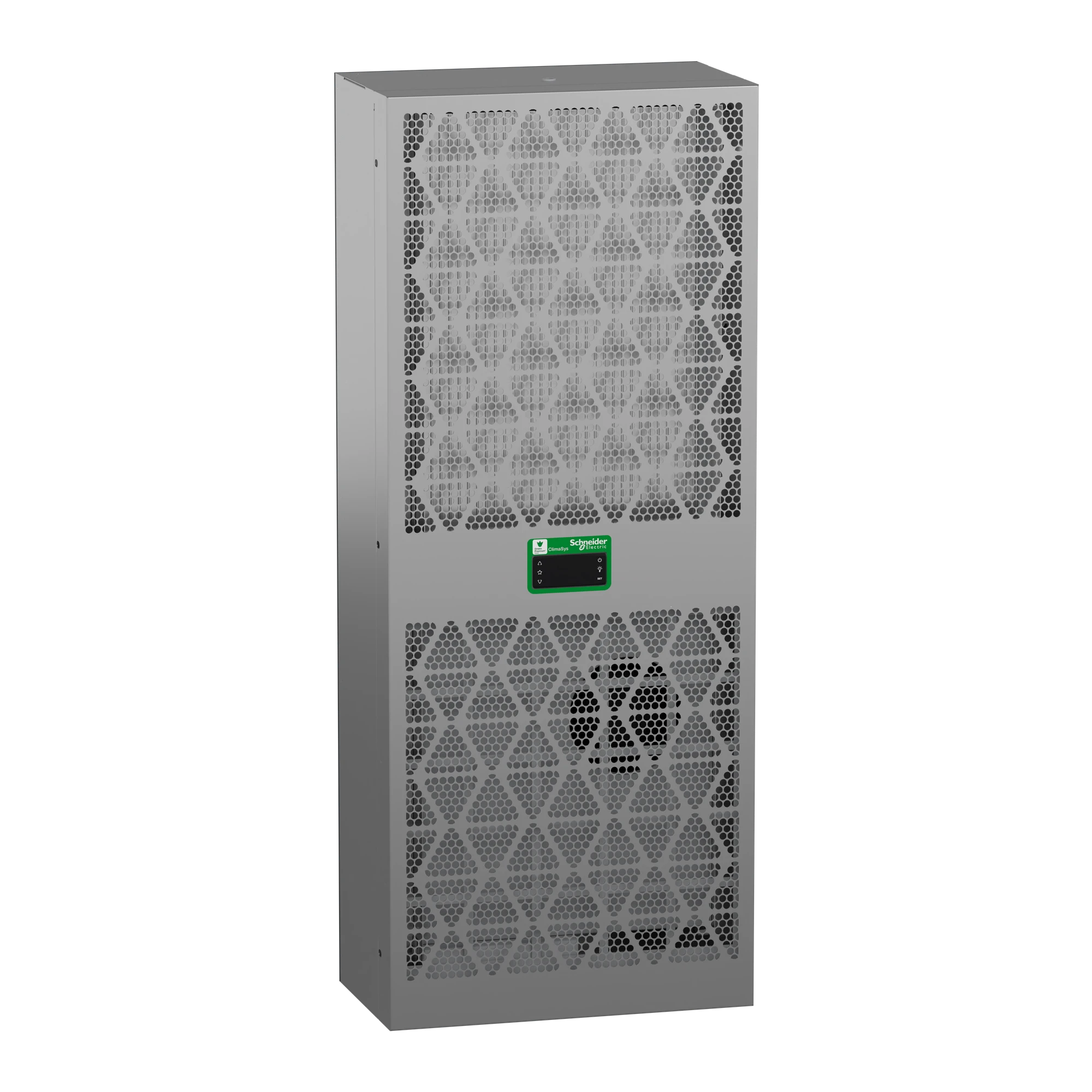 Schneider Electric NSYCUX1K6DG Wall-mounted cooling unit, connected, Climasys CU, stainless steel, 1k6W, 230V, 50/60Hz, IP55 (img_001)
