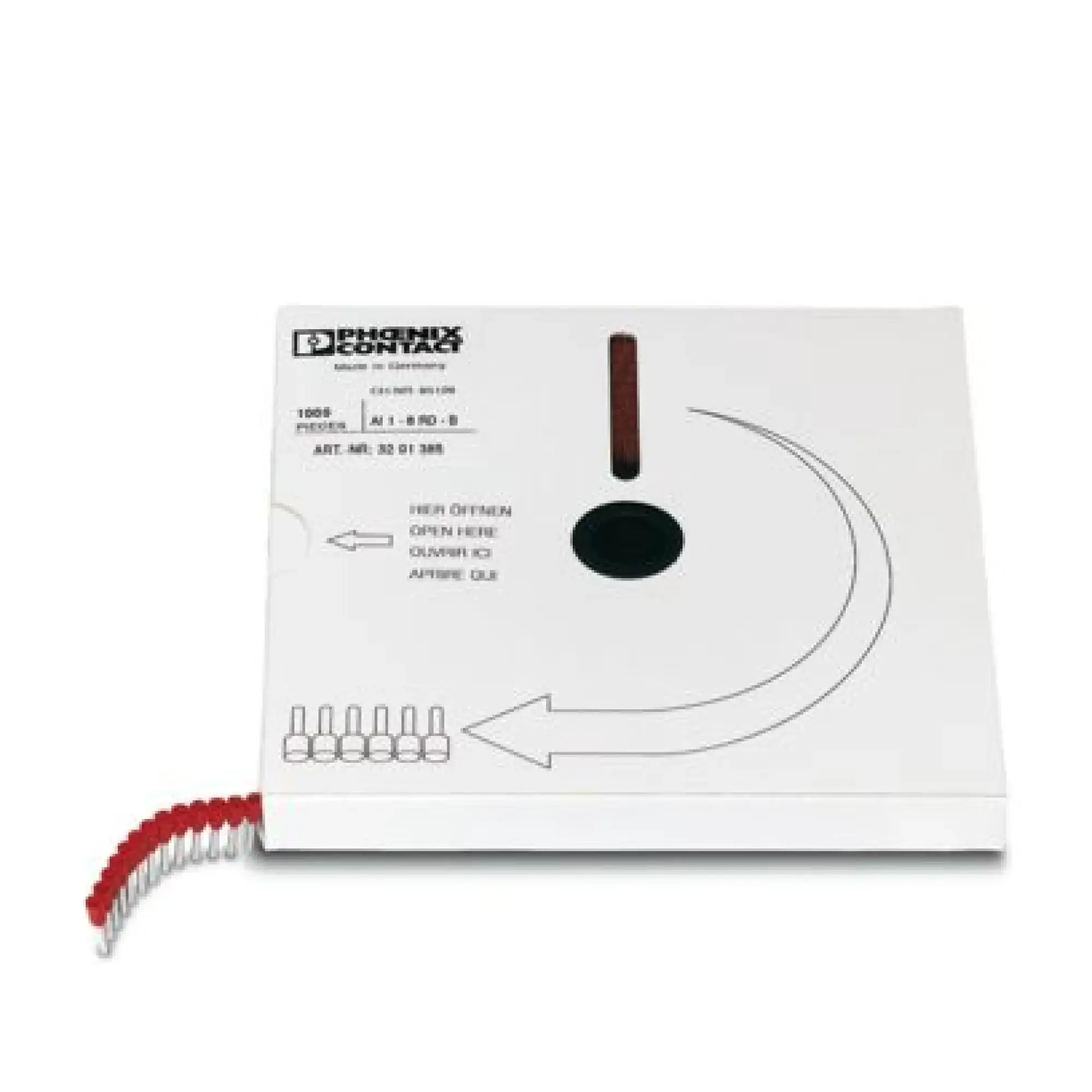 Phoenix Contact 3201592 Ferrule AI 1,5 - 8 RD-B (img_001) Phoenix Contact 3201592 Ferrule AI 1,5 - 8 RD-B (img_001)