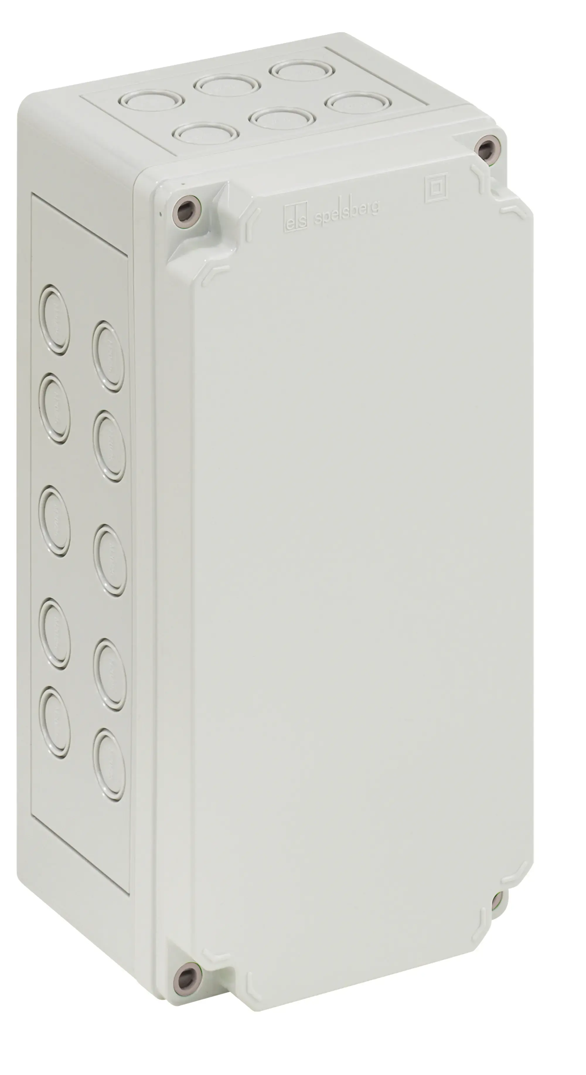Spelsberg 59112001 Empty enclosure, Type of protection IP65, Impact strength IK07, Protection class II, Rated voltage 400V AC, Halogen free (img_001)