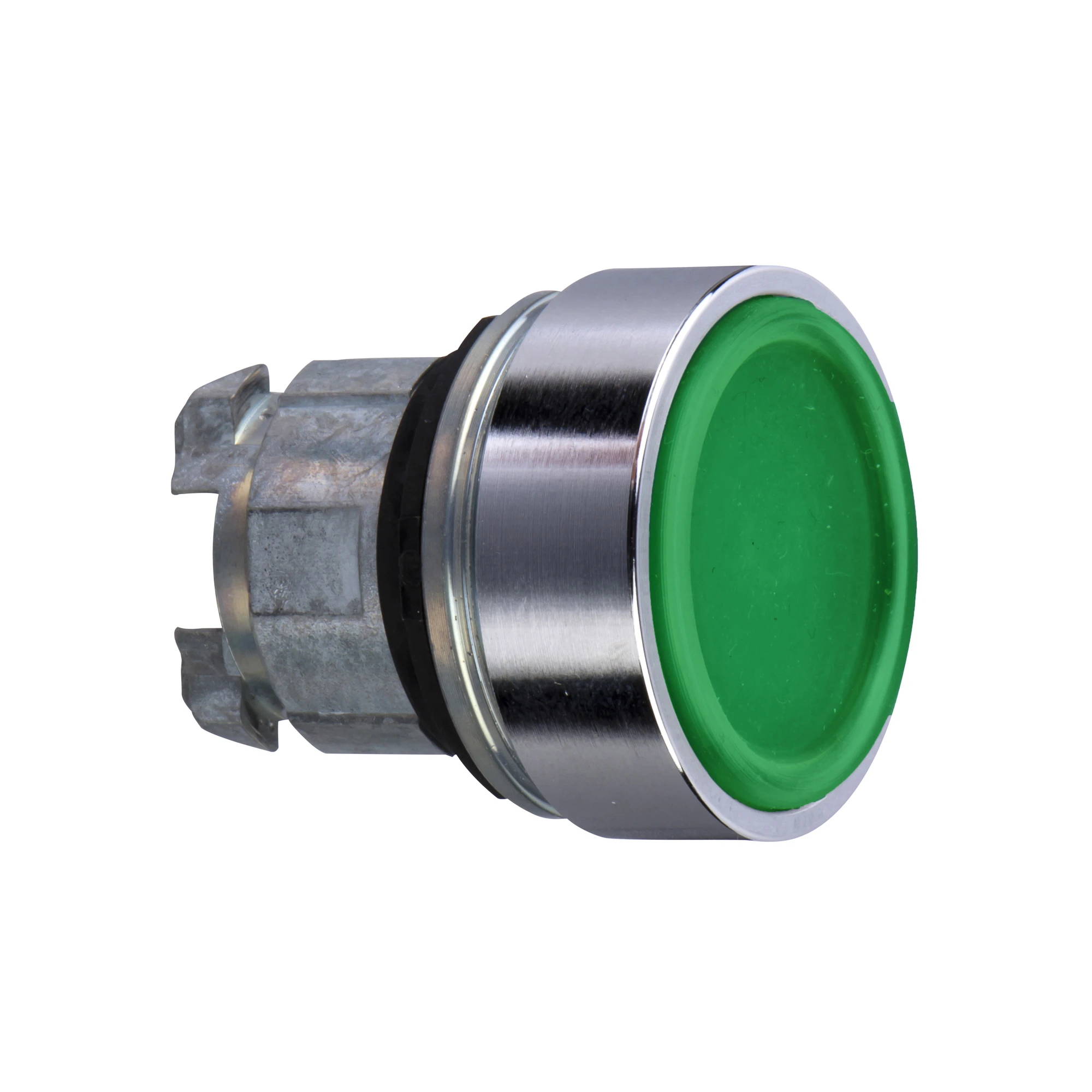 Schneider Electric ZB4BA34 Pushbutton, front element, Harmony XB4, metal, 22mm, green, unlabelled, momentary, high (img_001) Schneider Electric ZB4BA34 Pushbutton, front element, Harmony XB4, metal, 22mm, green, unlabelled, momentary, high (img_001)