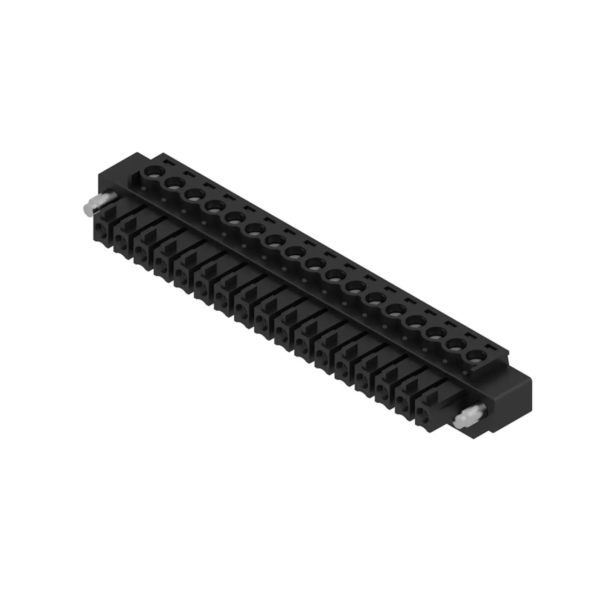 Weidmüller 1941360000 PCB connector (wire connection), 160 V, 17.5 A, Pitch in mm: 3.81, 1.5 mm², Number of poles: 17, Clamping yoke connection, Box (img_001) Weidmüller 1941360000 PCB connector (wire connection), 160 V, 17.5 A, Pitch in mm: 3.81, 1.5 mm², Number of poles: 17, Clamping yoke connection, Box (img_001)