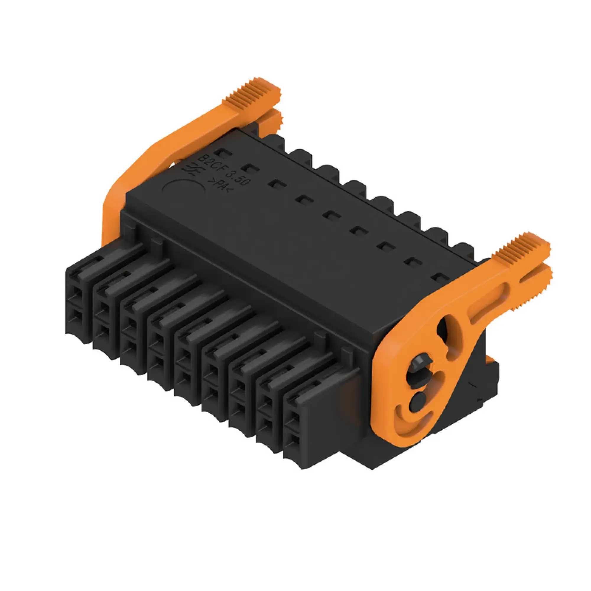 Weidmüller 1375790000 PCB connector (wire connection), 160 V, 13.4 A, Pitch in mm: 3.50, 1.5 mm², Number of poles: 18, PUSH IN with actuator, Box (img_001)
