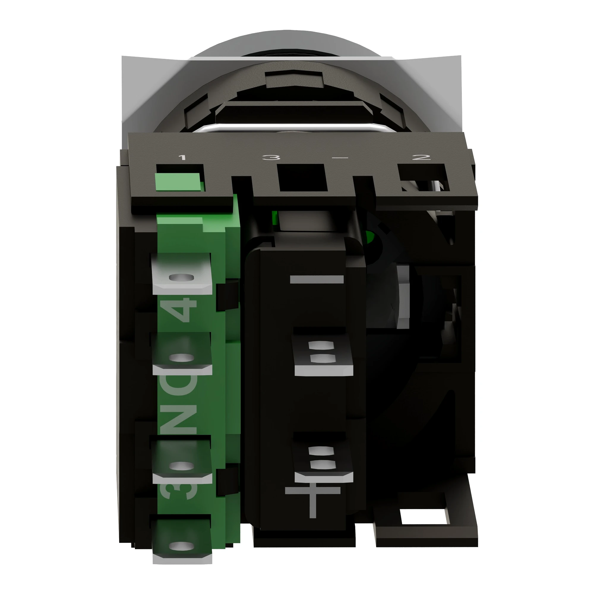 Schneider Electric XB6AW3B1B Illuminated Push Button Green (img_003) Schneider Electric XB6AW3B1B Illuminated Push Button Green (img_003)