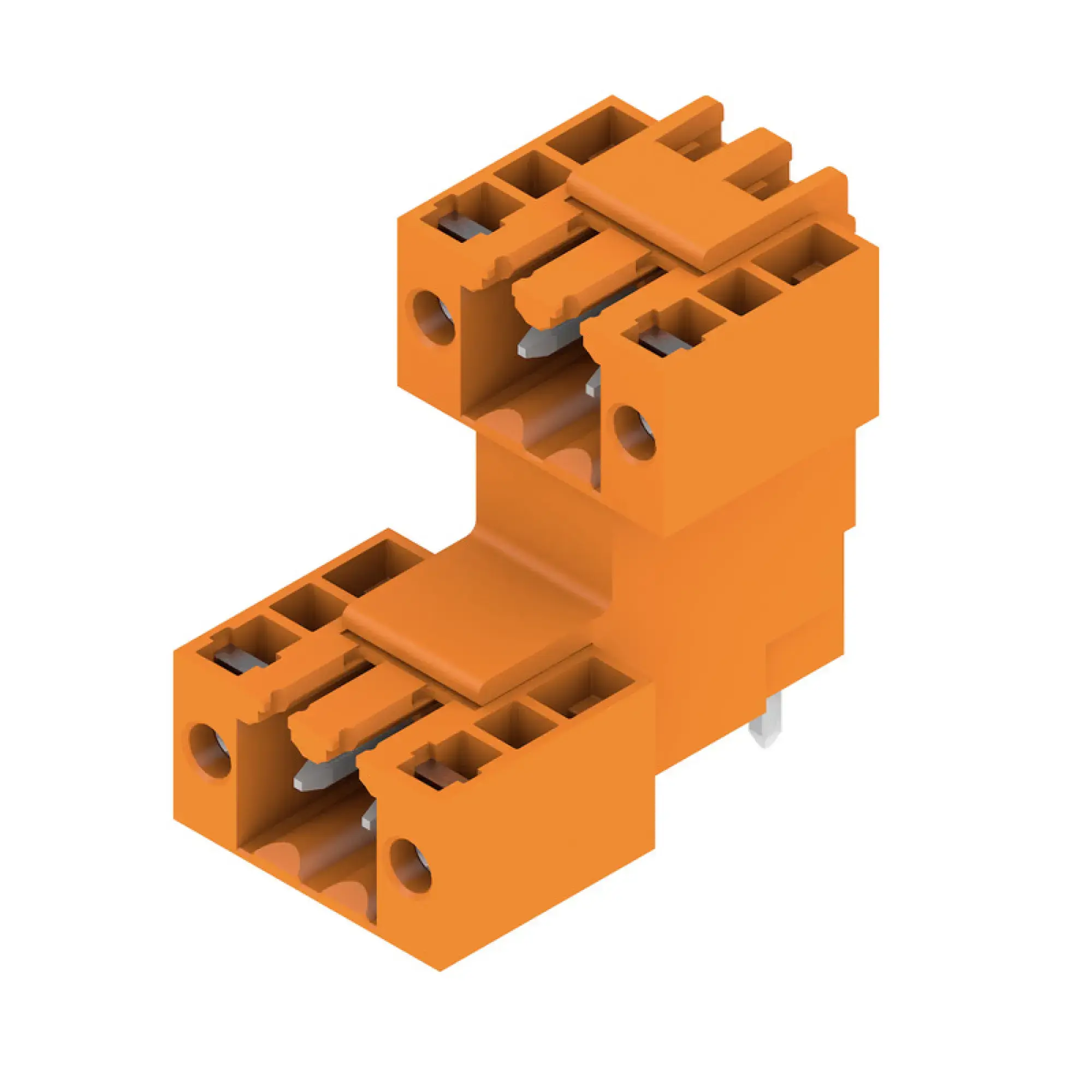 Weidmüller 1642370000 PCB connector (board connection), 160 V, 10.5 A, Pitch in mm: 3.50, Number of poles: 4, THT solder connection, Box (img_001) Weidmüller 1642370000 PCB connector (board connection), 160 V, 10.5 A, Pitch in mm: 3.50, Number of poles: 4, THT solder connection, Box (img_001)