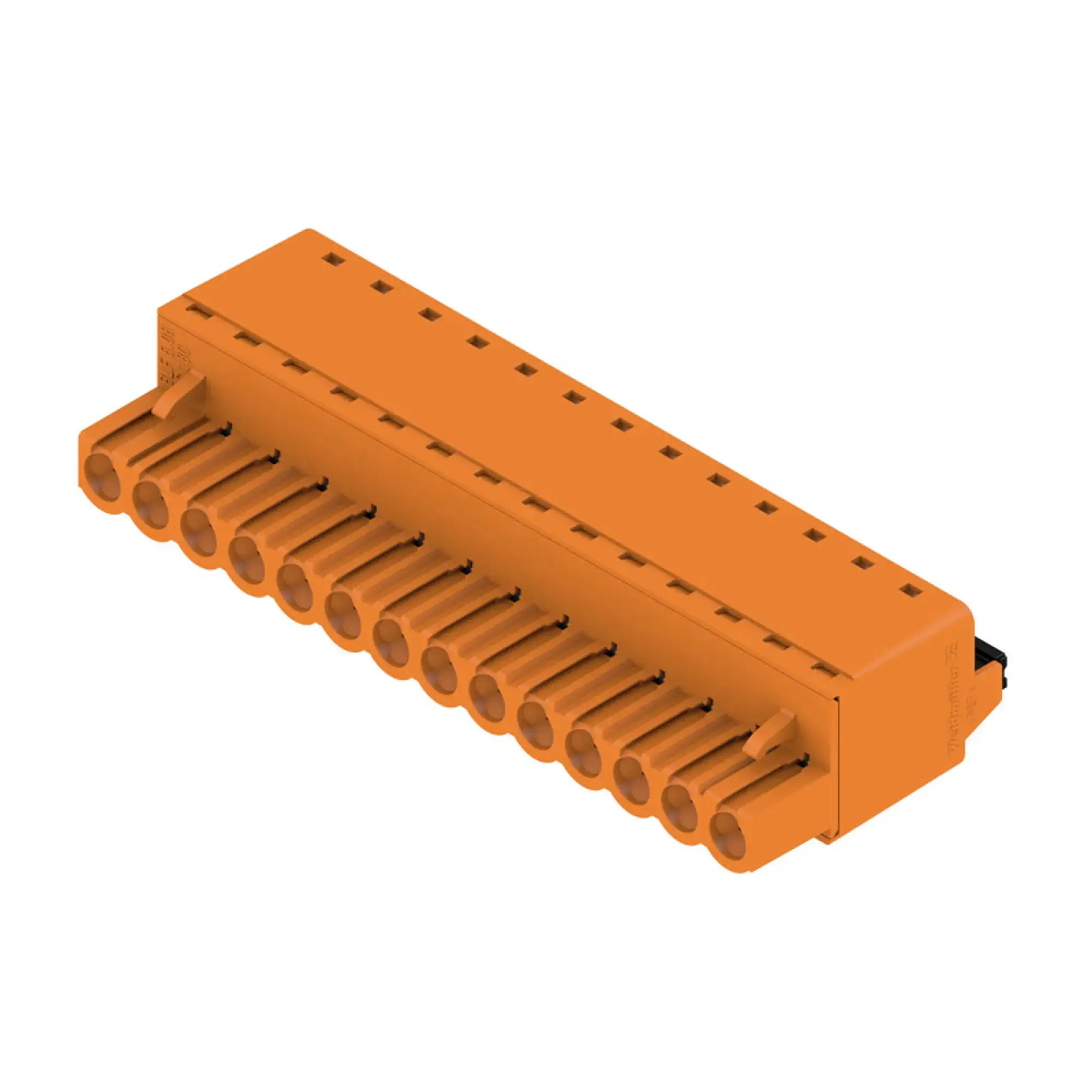 Weidmüller 1013820000 PCB connector (wire connection), 320 V, 24 A, Pitch in mm: 5.08, 3.31 mm², Number of poles: 14, PUSH IN with actuator, Box (img_001)