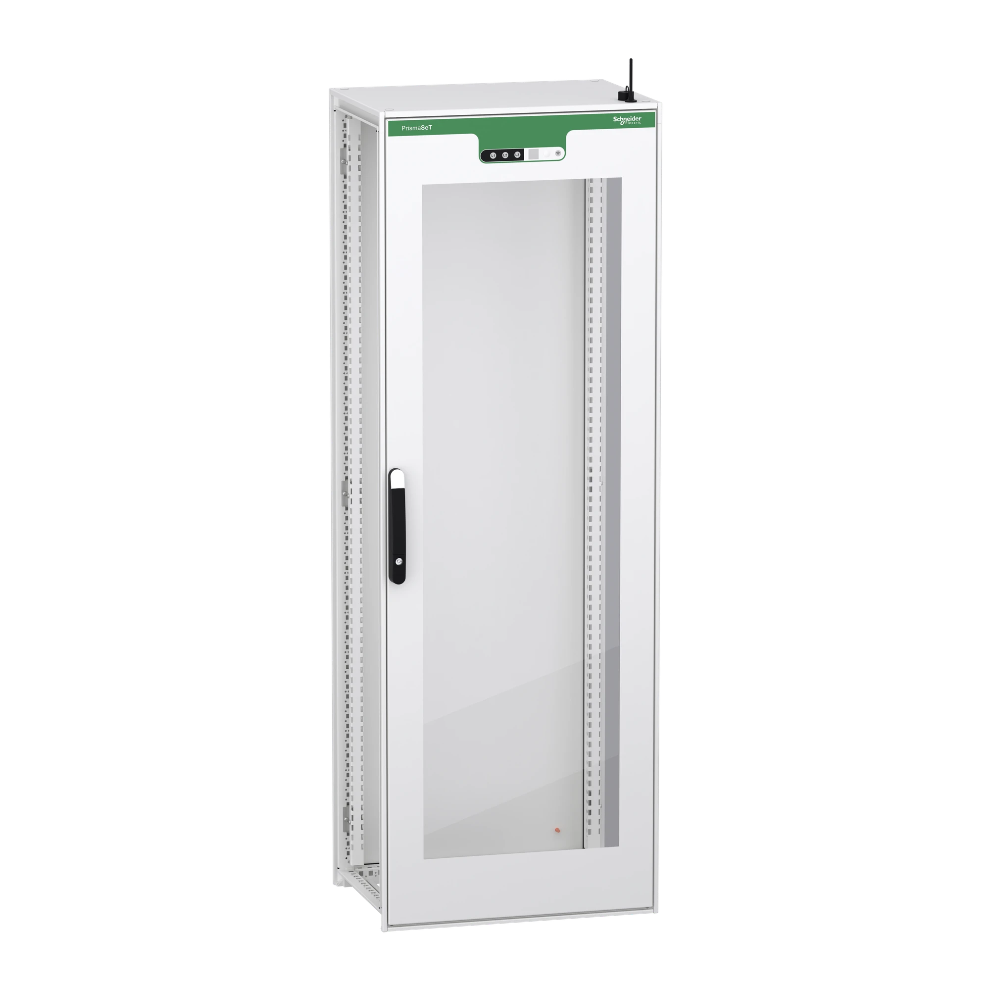 Schneider Electric NSYSFPN20750TEA Floor-standing enclosure, electric, PrismaSeT HD Active, glazed door, 2000x700x500mm, IP55, RAL9003 (img_001) Schneider Electric NSYSFPN20750TEA Floor-standing enclosure, electric, PrismaSeT HD Active, glazed door, 2000x700x500mm, IP55, RAL9003 (img_001)