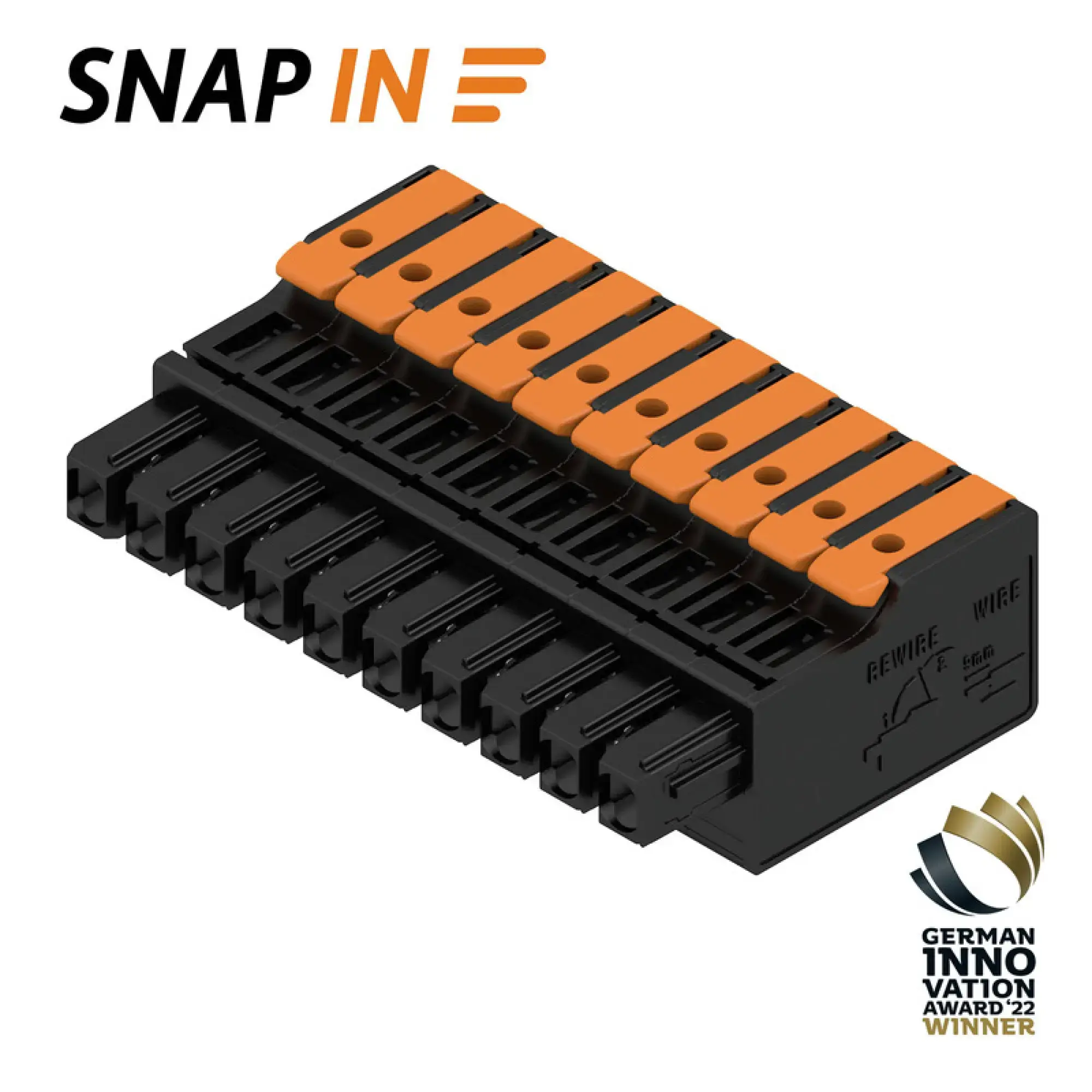 Weidmüller 2741640000 PCB connector (wire connection), 320 V, 26.8 A, Pitch in mm: 5.00, 4 mm², Number of poles: 10, SNAP IN, Box (img_001)