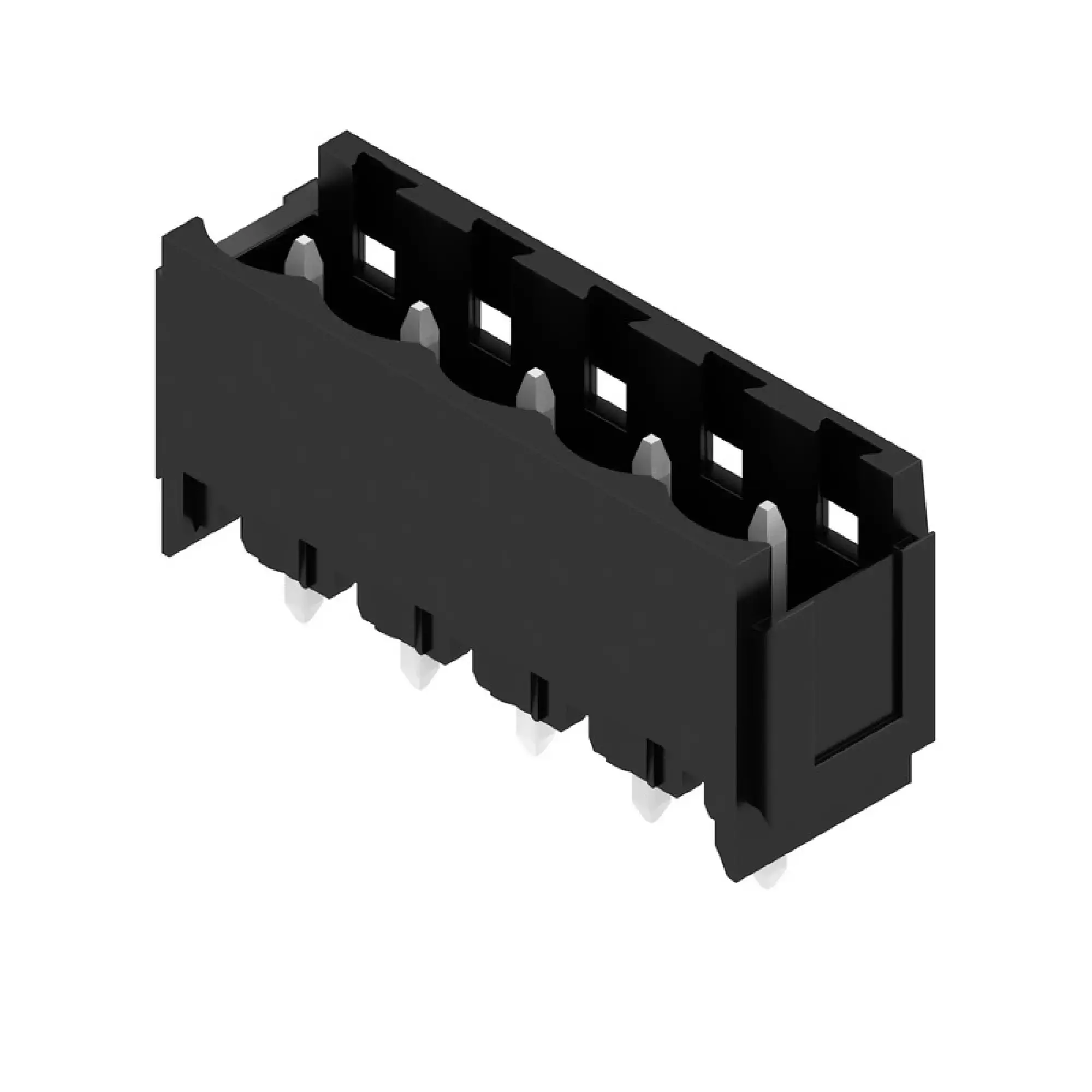 Weidmüller 1149500000 PCB connector (board connection), 320 V, 24 A, Pitch in mm: 5.08, Number of poles: 5, THT solder connection, Box (img_001)