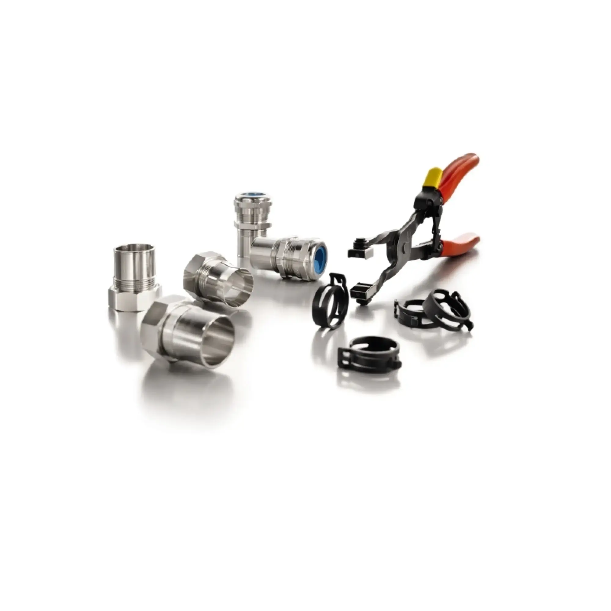 Weidmüller 1445980000 Cable gland (metal), M 25, 7.5 mm, OD min. 11 - OD max. 20 mm, IP68 VGM25-MS68 EMC 11-20 BG (img_001)