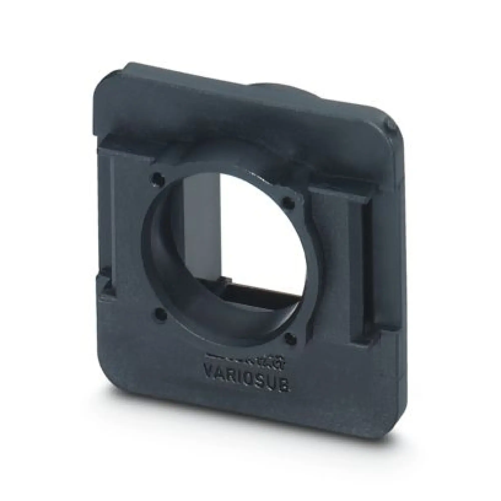 Phoenix Contact 1658053 Panel-mount frame VS-08-A-RJ45/MOD-1-R-IP67 BK (img_001) Phoenix Contact 1658053 Panel-mount frame VS-08-A-RJ45/MOD-1-R-IP67 BK (img_001)