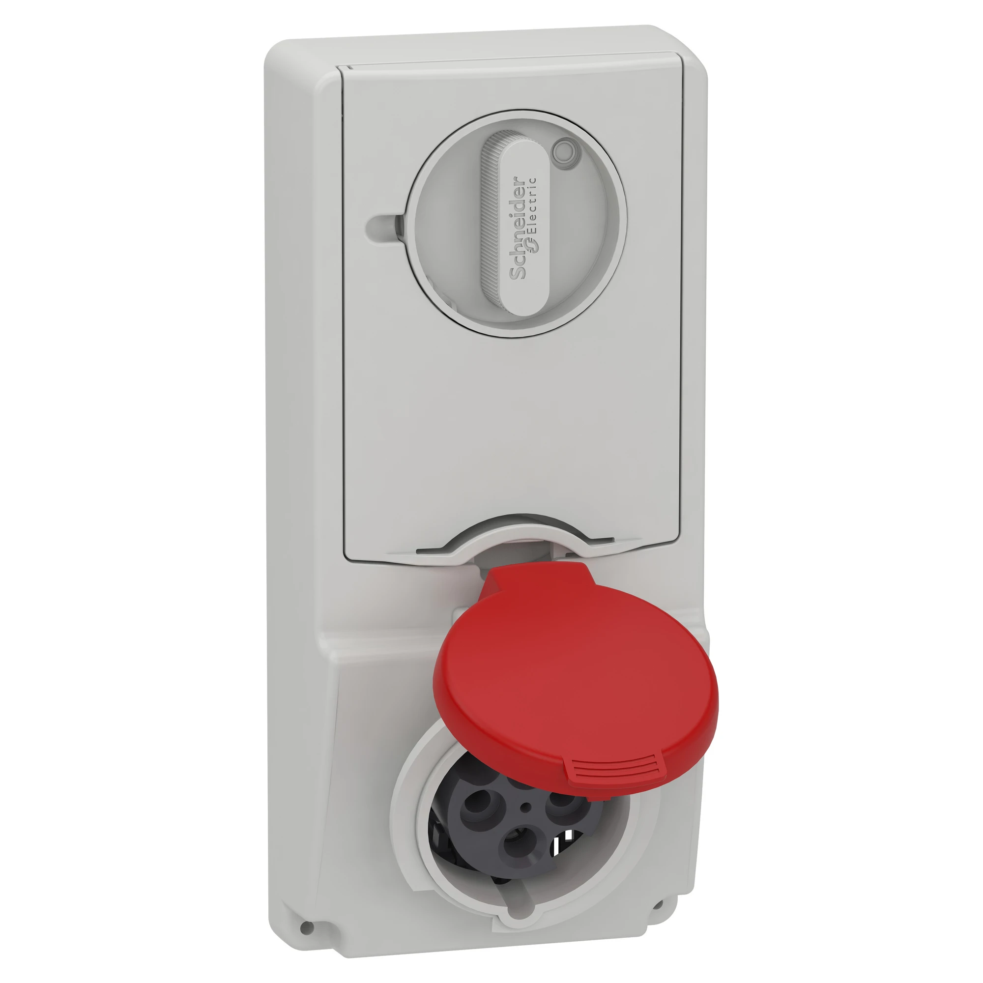 Schneider Electric 82135 Surface-mounted socket locked, 16A, 3p+E, 380-415 V AC, IP44 (img_001) Schneider Electric 82135 Surface-mounted socket locked, 16A, 3p+E, 380-415 V AC, IP44 (img_001)