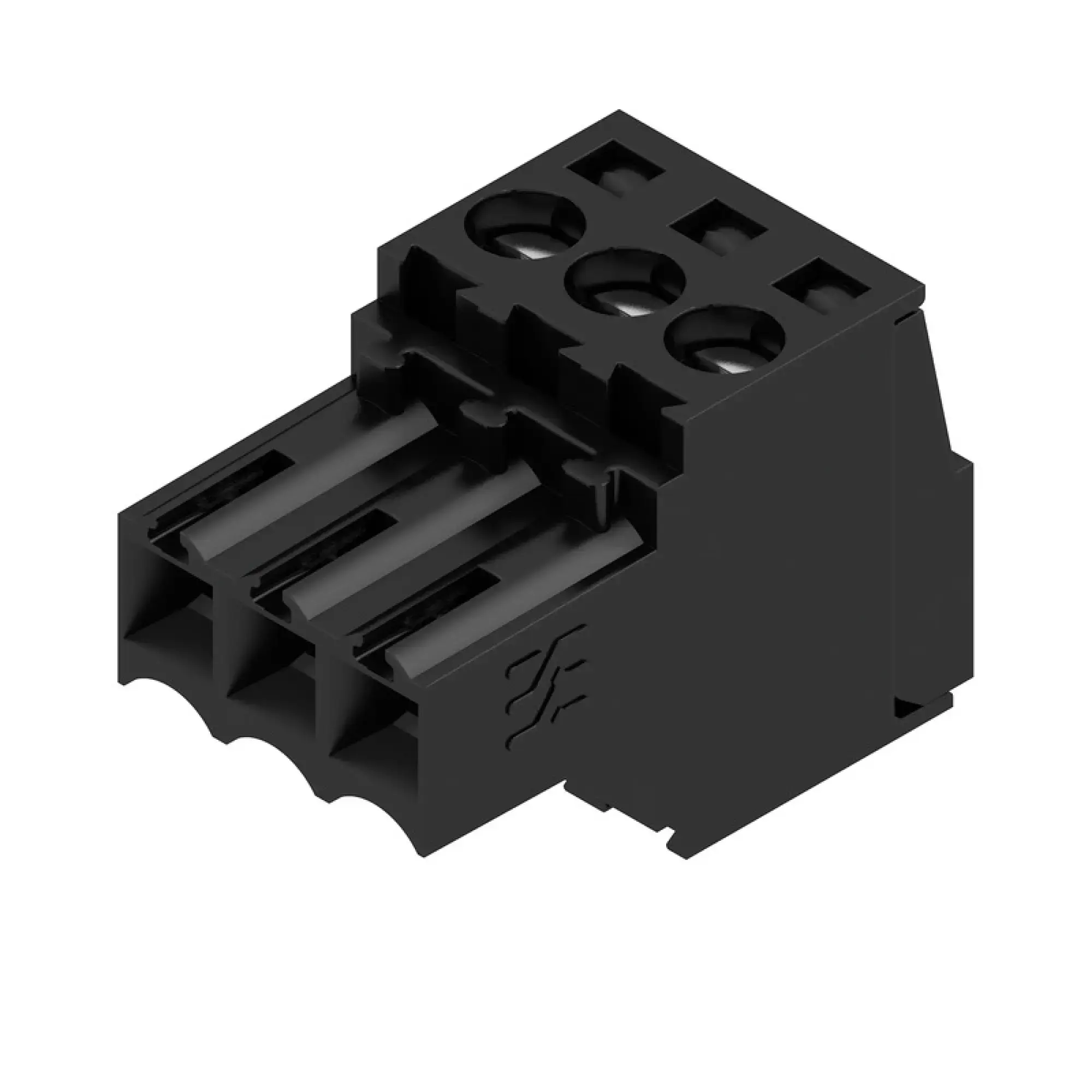 Weidmüller 1615680000 PCB connector (wire connection), 160 V, 17 A, Pitch in mm: 3.50, 1.5 mm², Number of poles: 3, Clamping yoke connection, Box (img_001)
