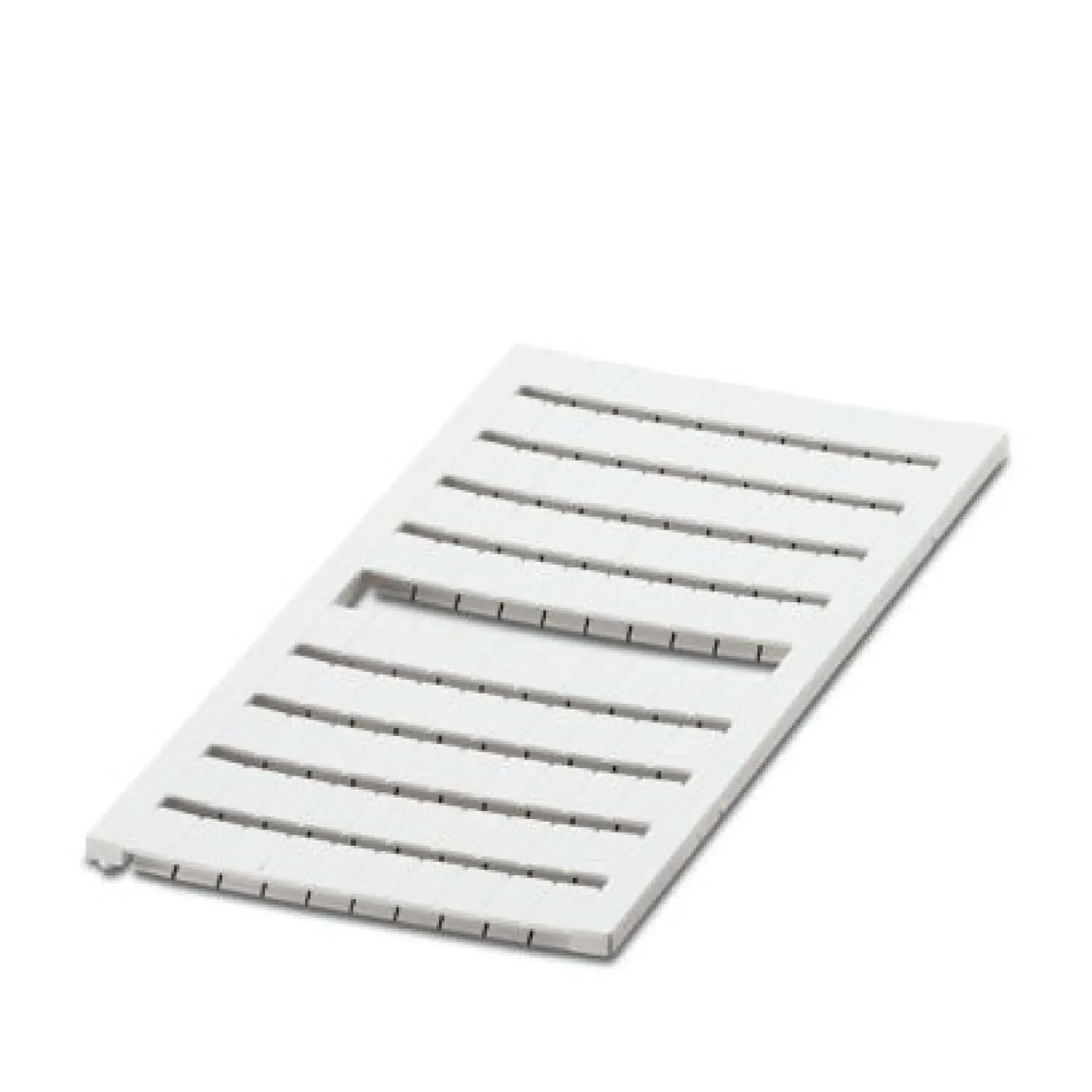 Phoenix Contact 5061222 Marker for terminal blocks ZBM 6/WH:UNBEDRUCKT (img_001)