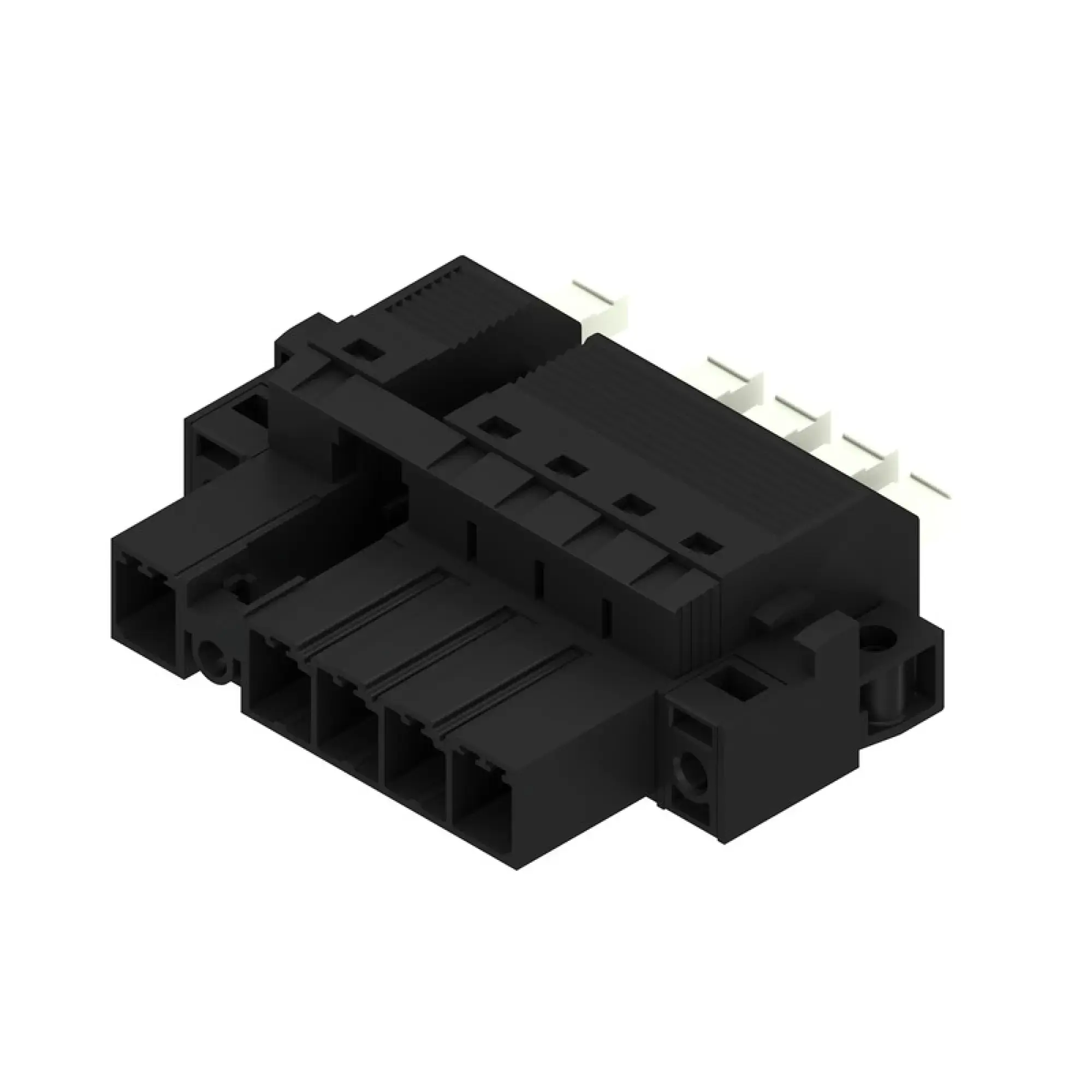 Weidmüller 2630690000 PCB connector (wire connection), 800 V, Pitch in mm: 7.62, Number of poles: 5, PUSH IN with actuator, Tension-clamp connection, Box (img_001) Weidmüller 2630690000 PCB connector (wire connection), 800 V, Pitch in mm: 7.62, Number of poles: 5, PUSH IN with actuator, Tension-clamp connection, Box (img_001)