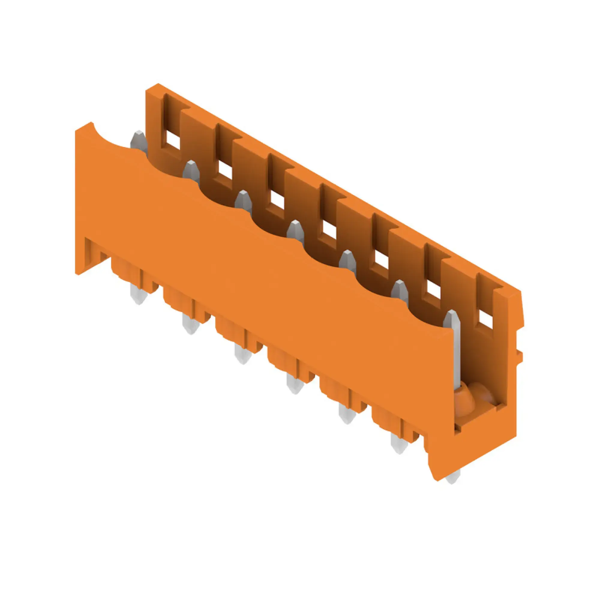 Weidmüller 1146470000 PCB connector (board connection), 320 V, 24 A, Pitch in mm: 5.08, Number of poles: 7, THT solder connection, Box (img_001)