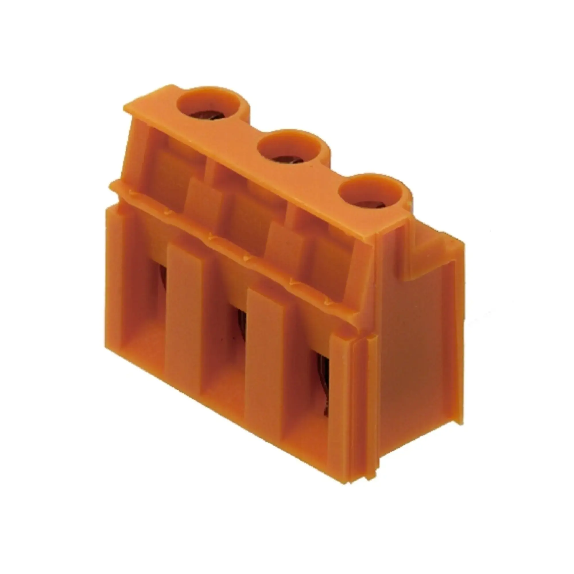 Weidmüller 1265880000 PCB terminal, 500 V, 32 A, Pitch in mm: 7.62, 6 mm², Number of poles: 7, Clamping yoke connection, THT solder connection, 90°, Box (img_001)