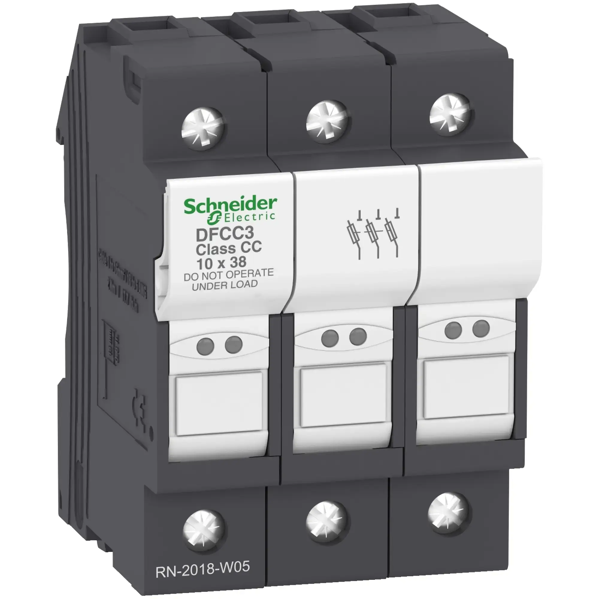 Schneider Electric DFCC3 Fuse Holder TeSys 3p 30A, Class CC (img_002)