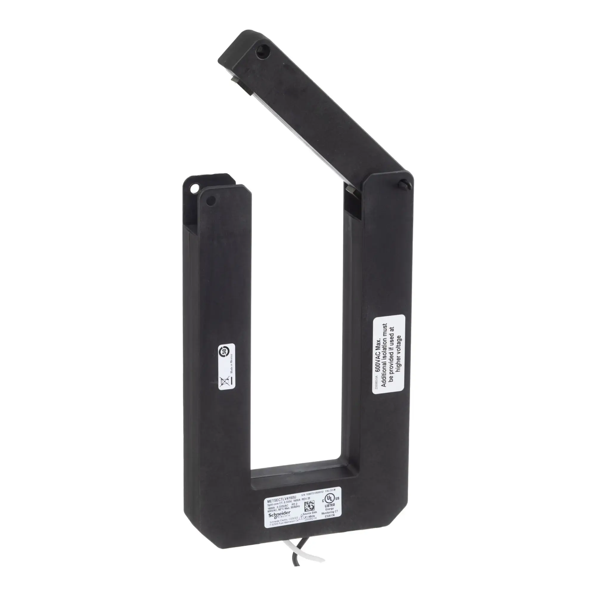Schneider Electric METSECTLV4100U Kabelumbauwandler LVCT 1000 A - 0,333 V Ausgang, Innenmaße 146 x 63 mm METSECTLV4100U (img_002) Schneider Electric METSECTLV4100U Kabelumbauwandler LVCT 1000 A - 0,333 V Ausgang, Innenmaße 146 x 63 mm METSECTLV4100U (img_002)