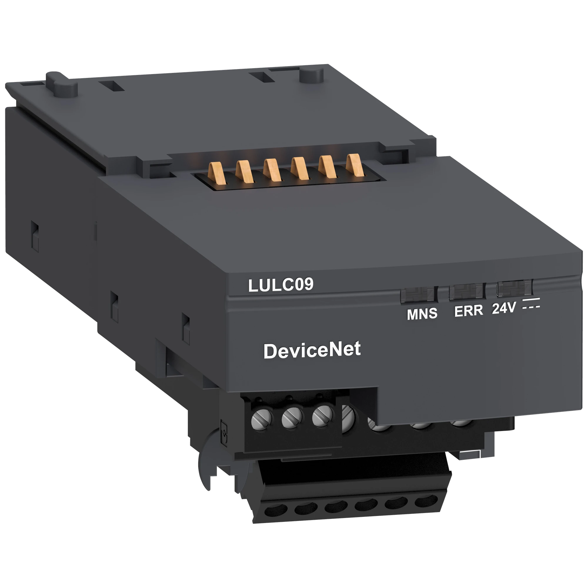 Schneider Electric LULC09 Devicenet communication module, for TeSys U, 24V DC (img_001) Schneider Electric LULC09 Devicenet communication module, for TeSys U, 24V DC (img_001)